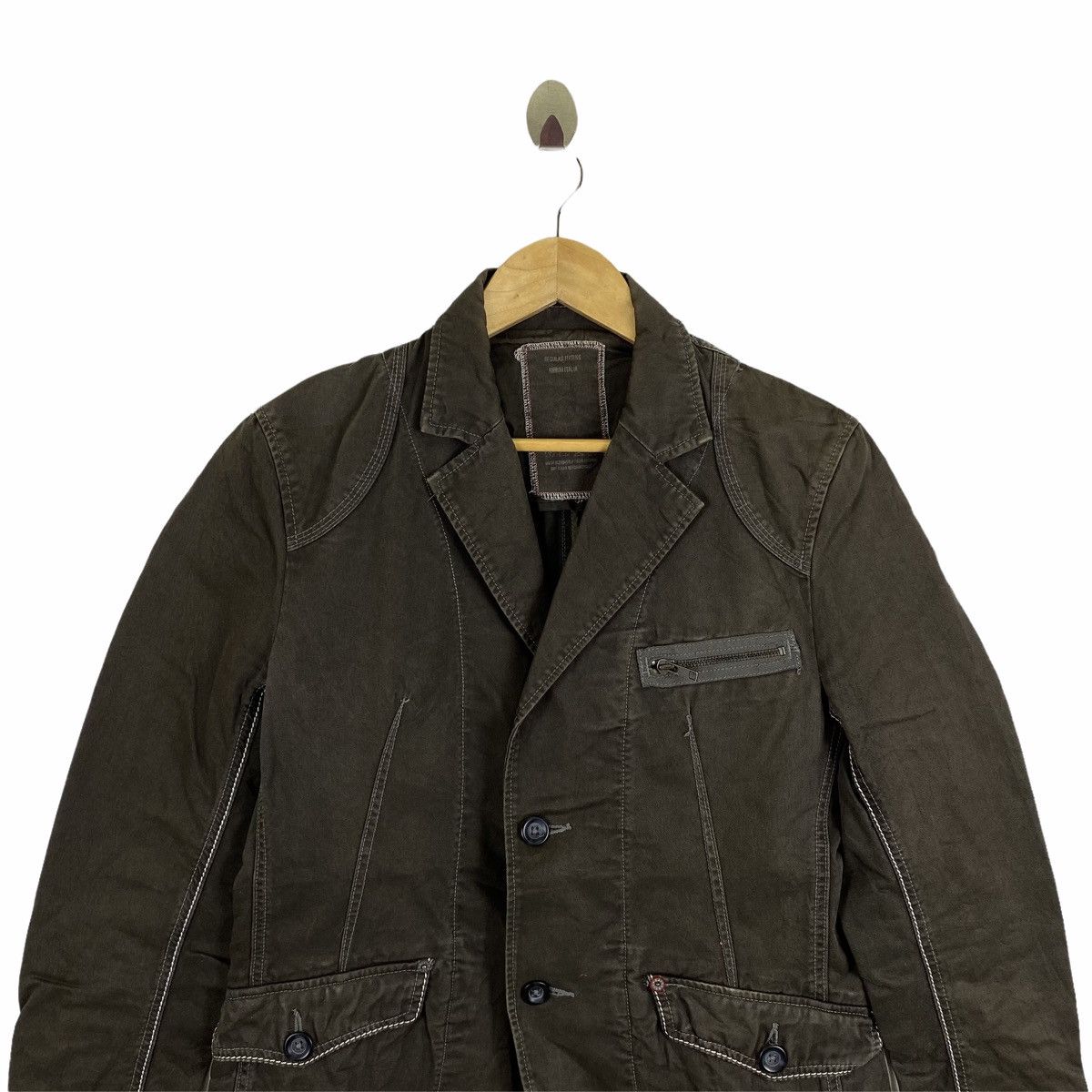 Vintage Vintage BALL ITALIA Casualwear Blazer Coat Jacket Size M / US 6-8 / IT 42-44 - 5 Thumbnail