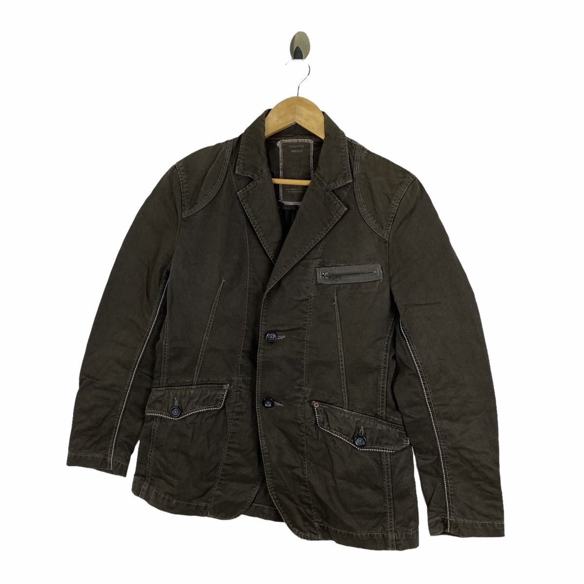 Vintage Vintage BALL ITALIA Casualwear Blazer Coat Jacket Size M / US 6-8 / IT 42-44 - 4 Thumbnail