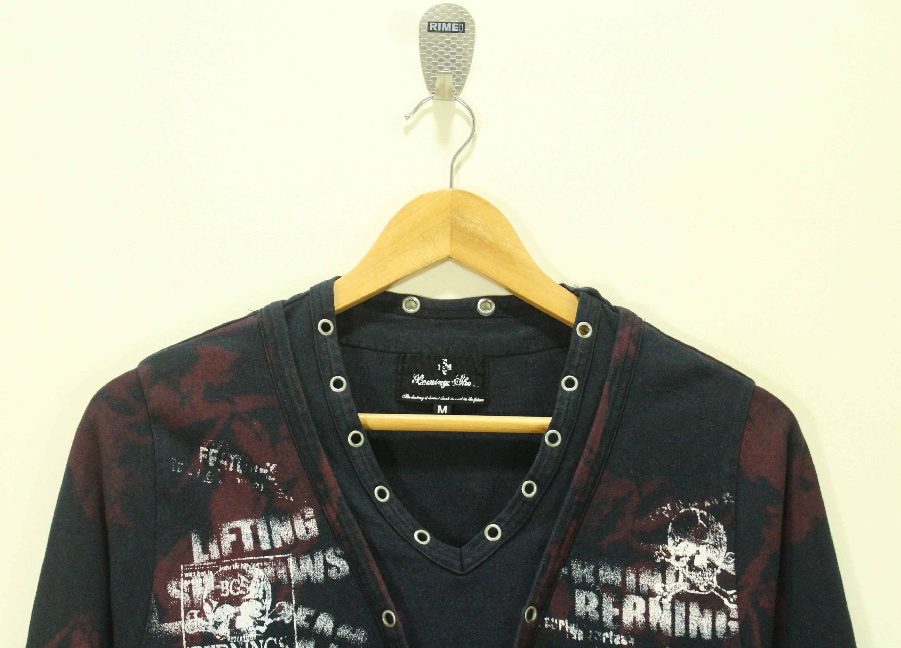Japanese Brand Bernings Sho T Shirt Skulls Seditionaries rave emo punk erd Size US S / EU 44-46 / 1 - 3 Thumbnail