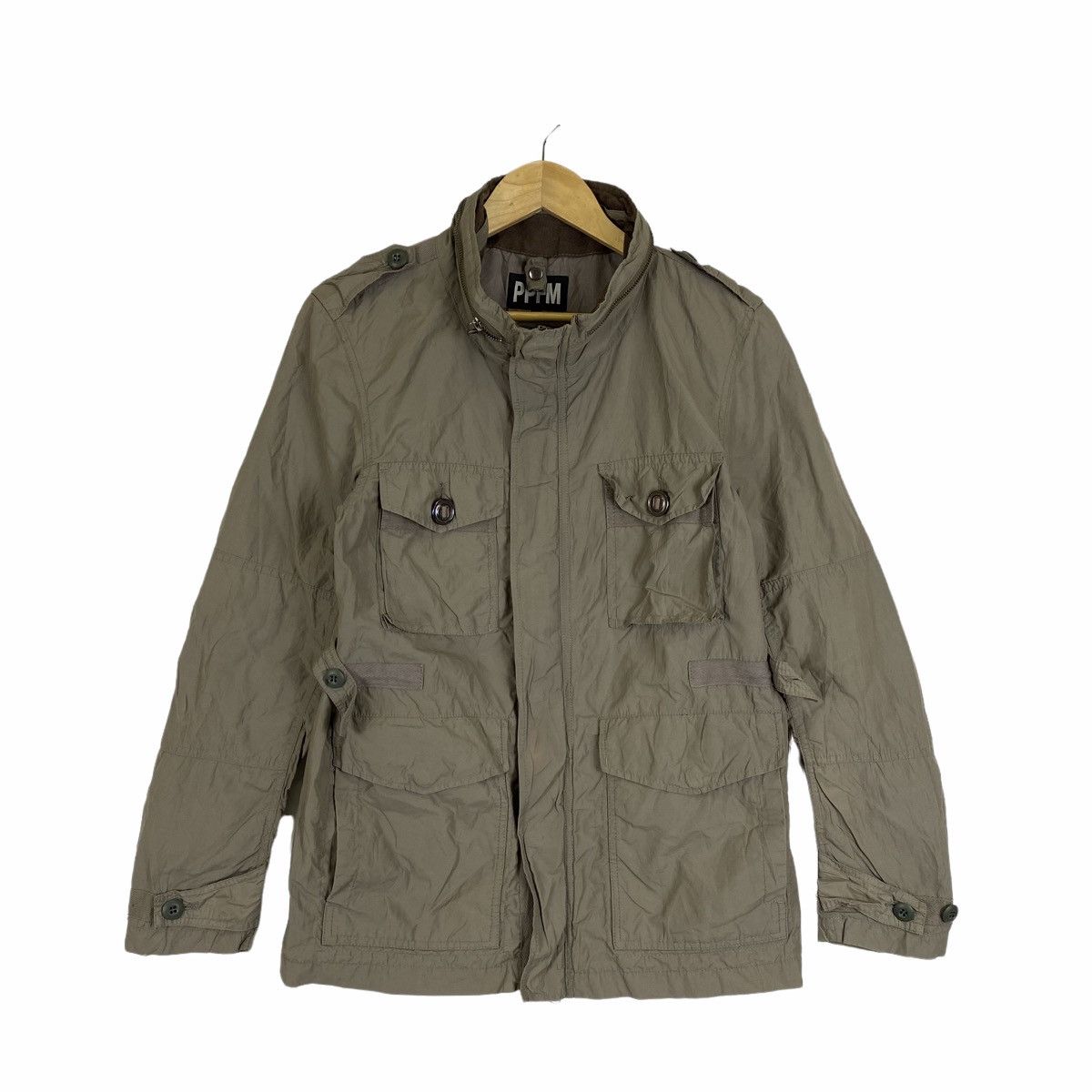 image of Peyton Place For Men Ppfm Worker Design Jacket in Brown (Size XS)