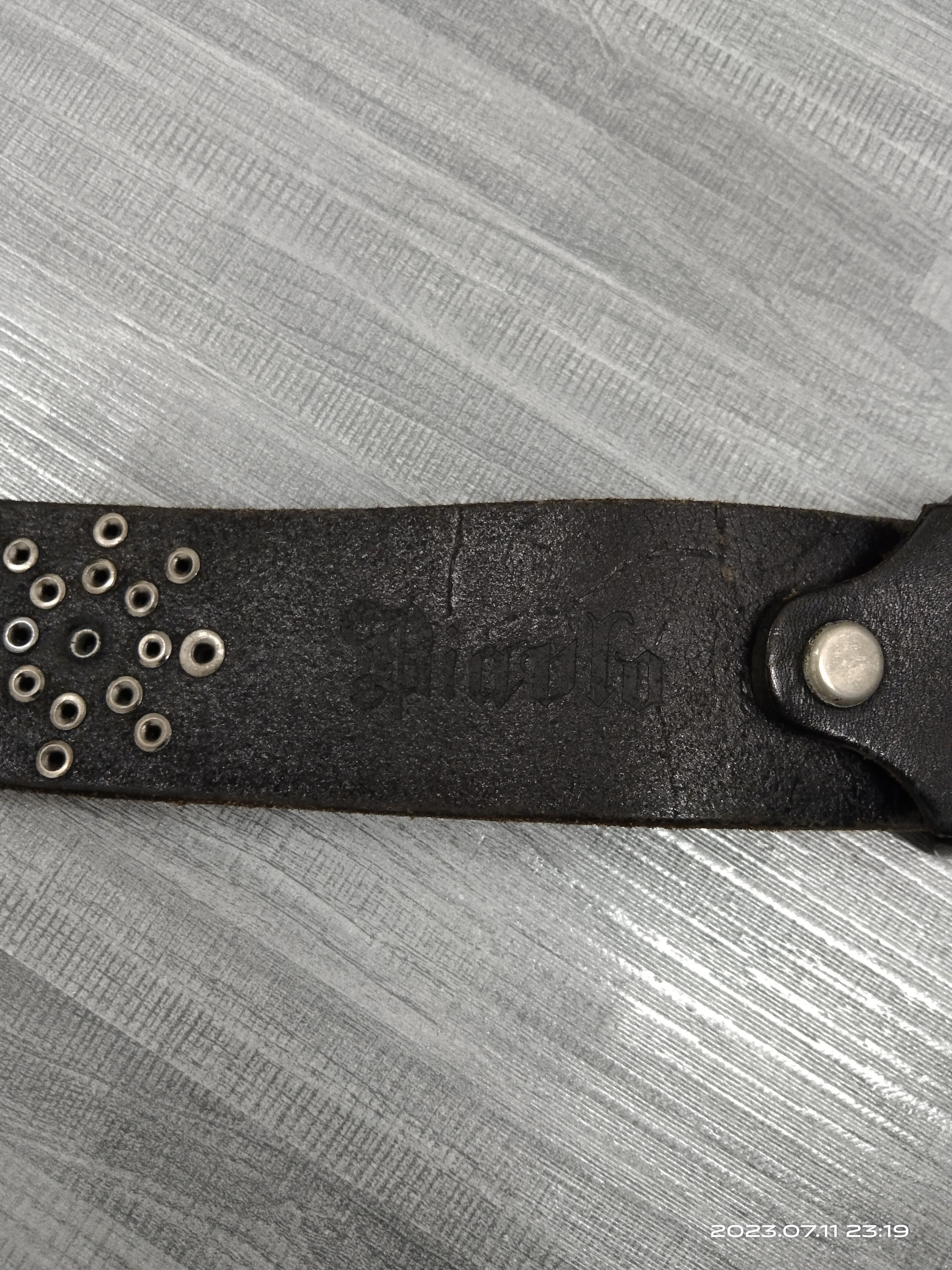 Leather CHROME HEARTS DESIGN DIAVLO SWAROVSKI STUDDED(SIZE 29-34) Size ONE SIZE - 9 Thumbnail