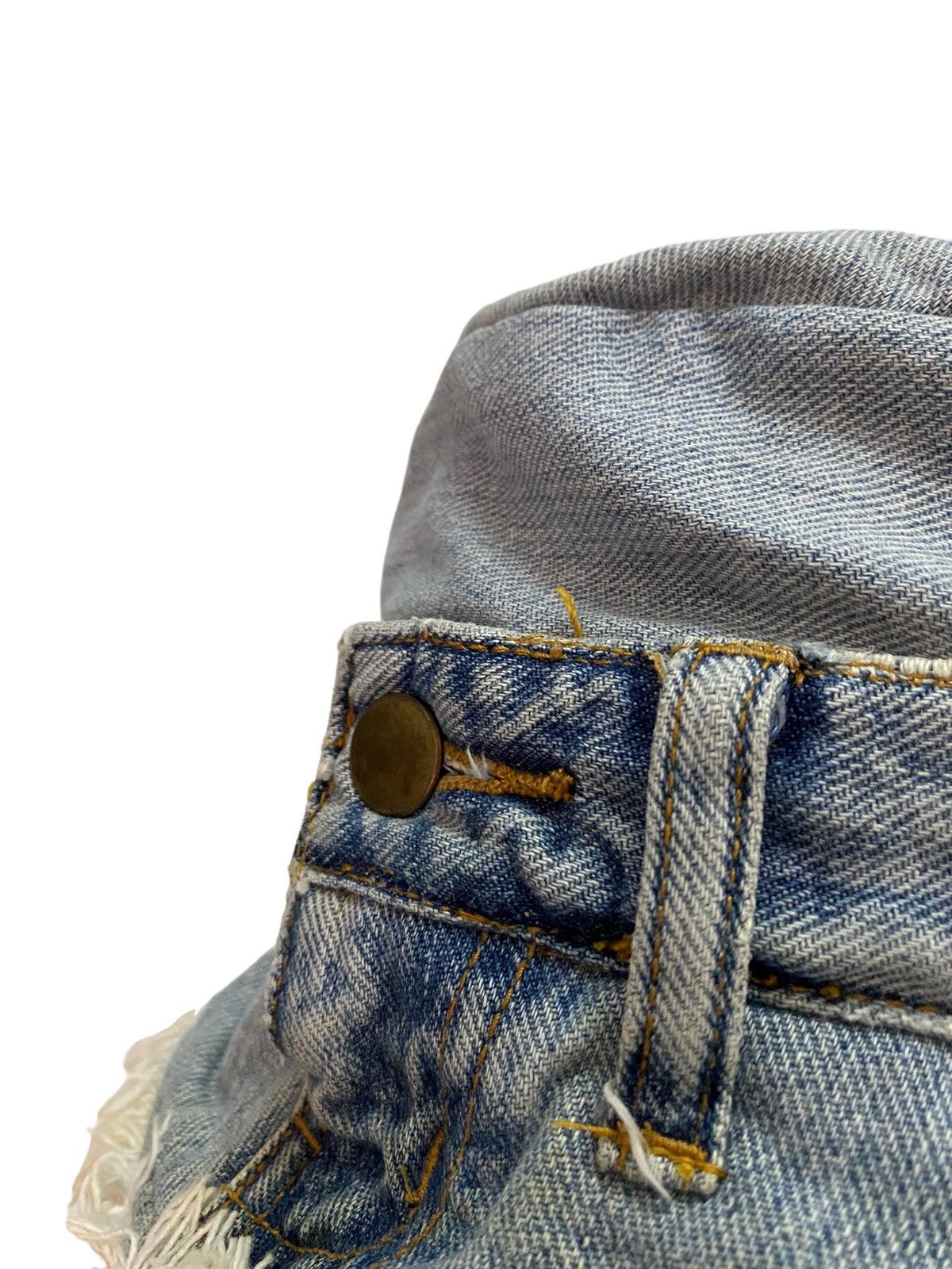 Japanese Brand Grace Denim Bucket Hat Size ONE SIZE - 6 Thumbnail