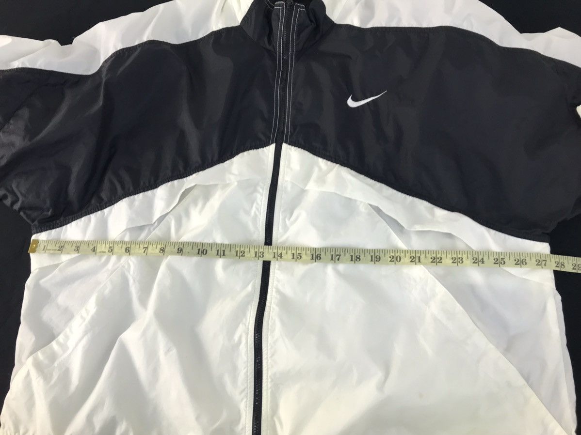 Nike × Vintage Nike Quilted Windbreakers Jacket Zip Up Big Embroidery Logo Size US XL / EU 56 / 4 - 10 Thumbnail