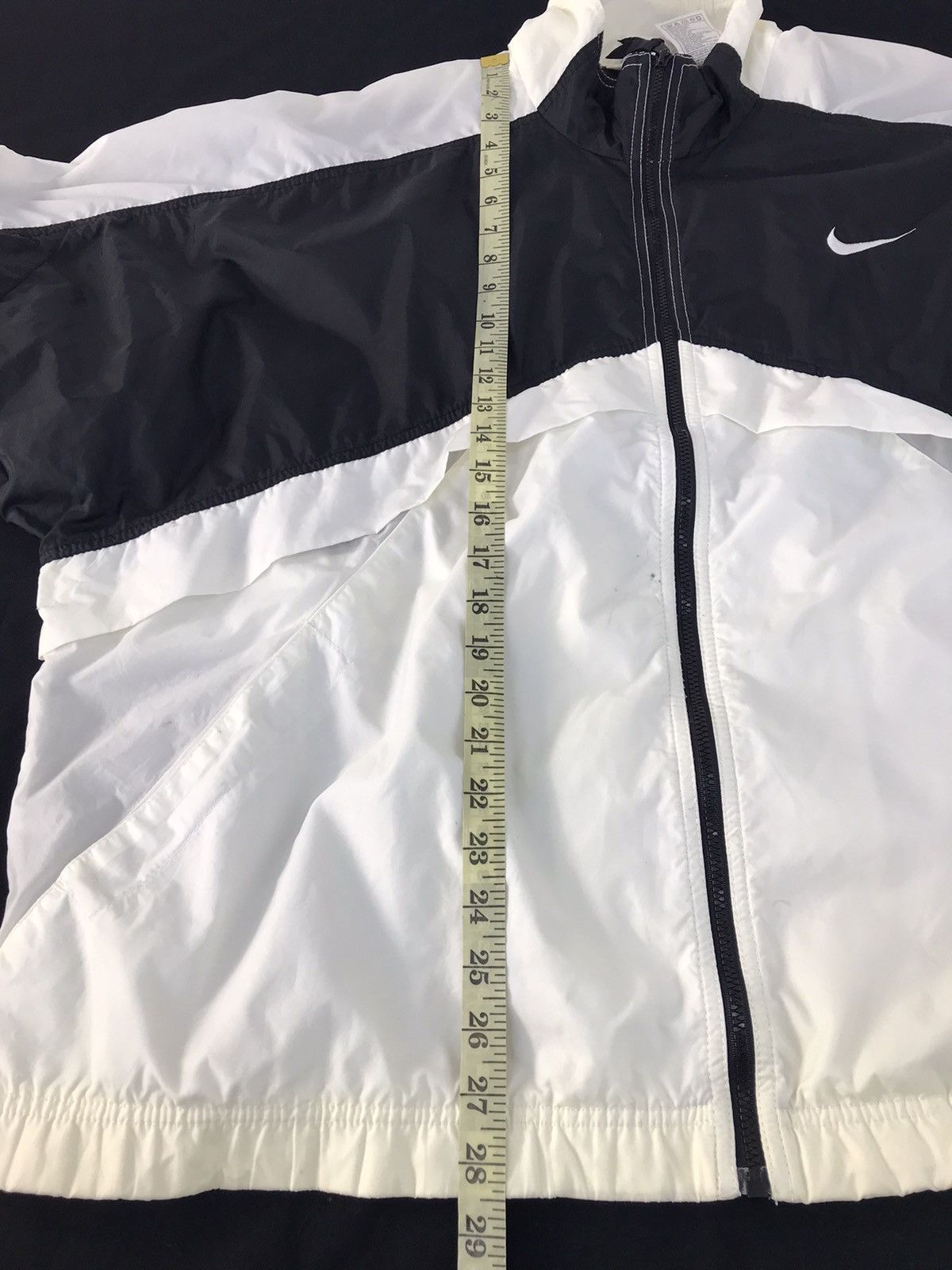 Nike × Vintage Nike Quilted Windbreakers Jacket Zip Up Big Embroidery Logo Size US XL / EU 56 / 4 - 11 Thumbnail