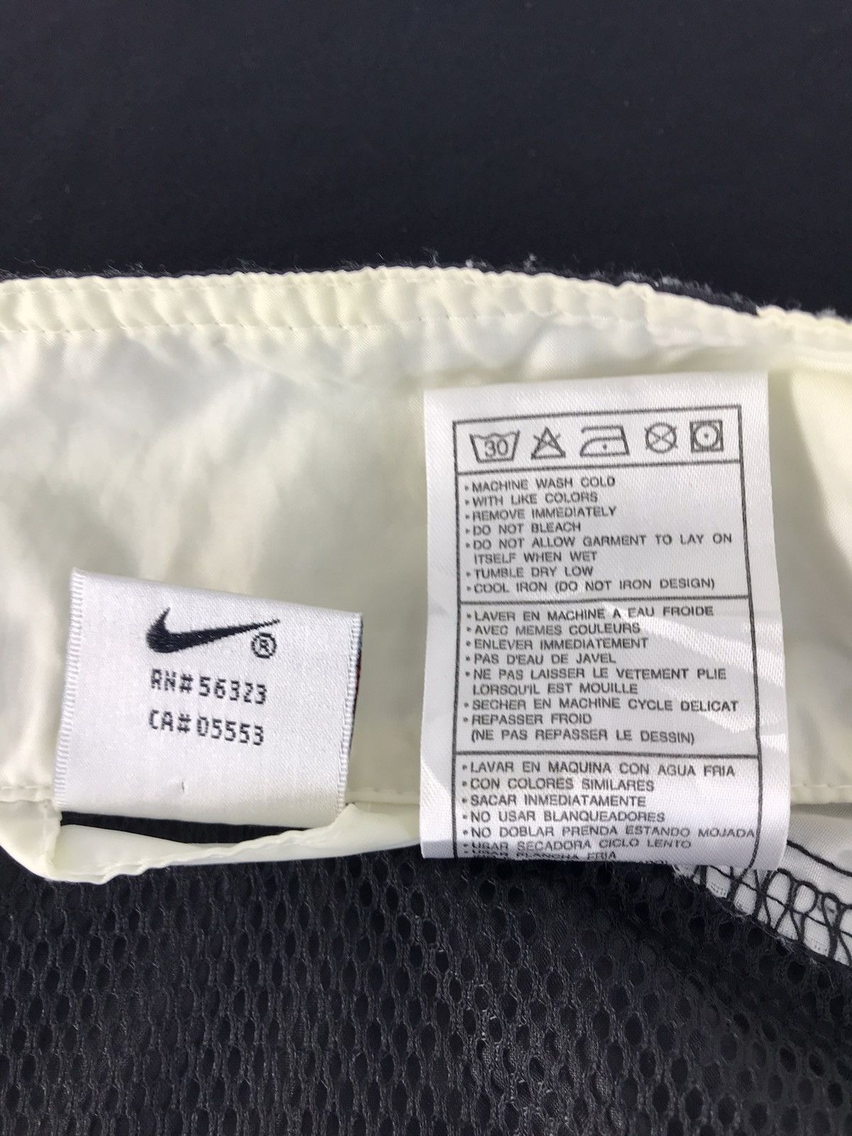 Nike × Vintage Nike Quilted Windbreakers Jacket Zip Up Big Embroidery Logo Size US XL / EU 56 / 4 - 8 Thumbnail
