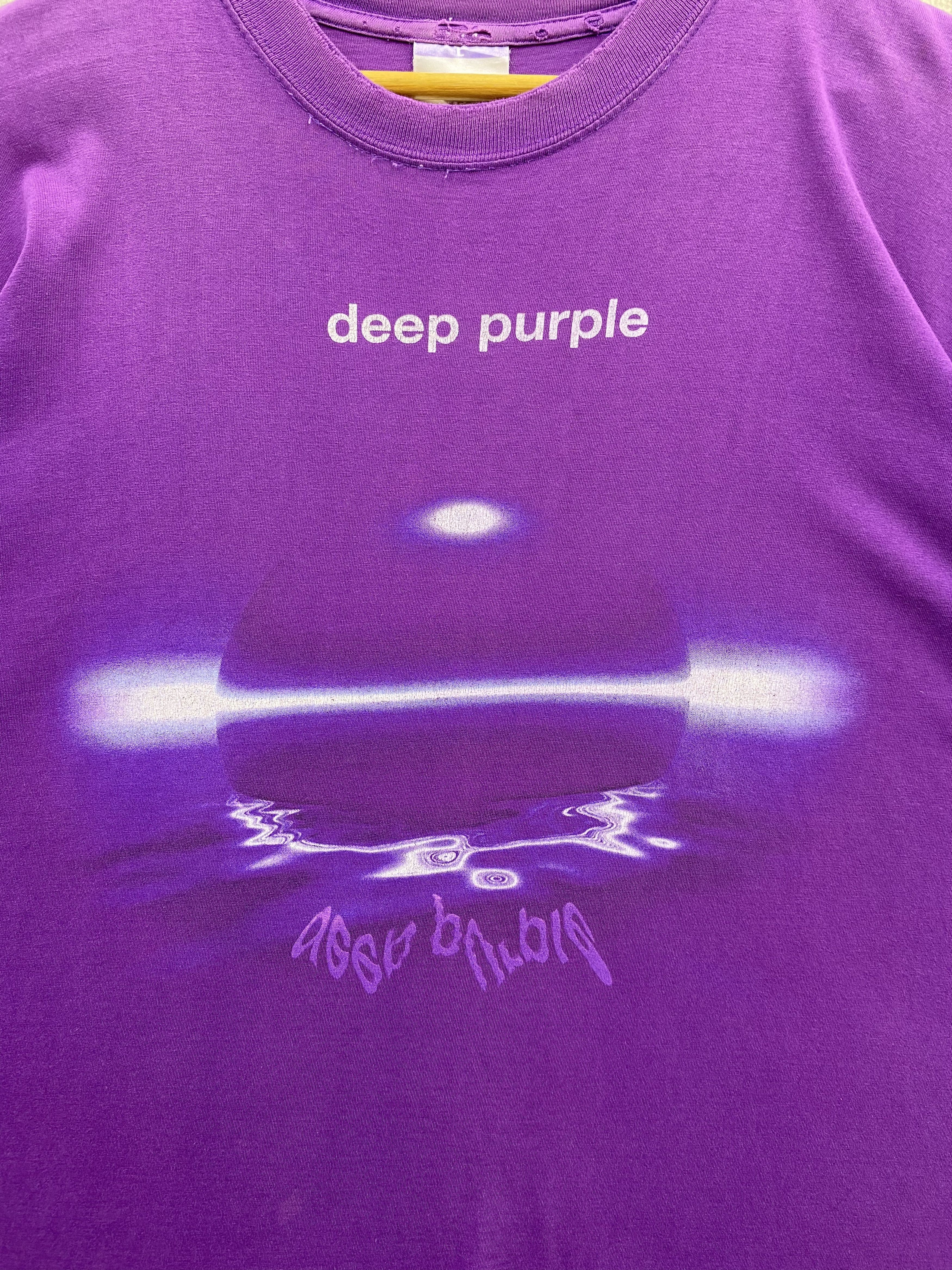 Band Tees Rare Vintage Deep Purple World Tour 1999 T-Shirt Size US XL / EU 56 / 4 - 4 Thumbnail