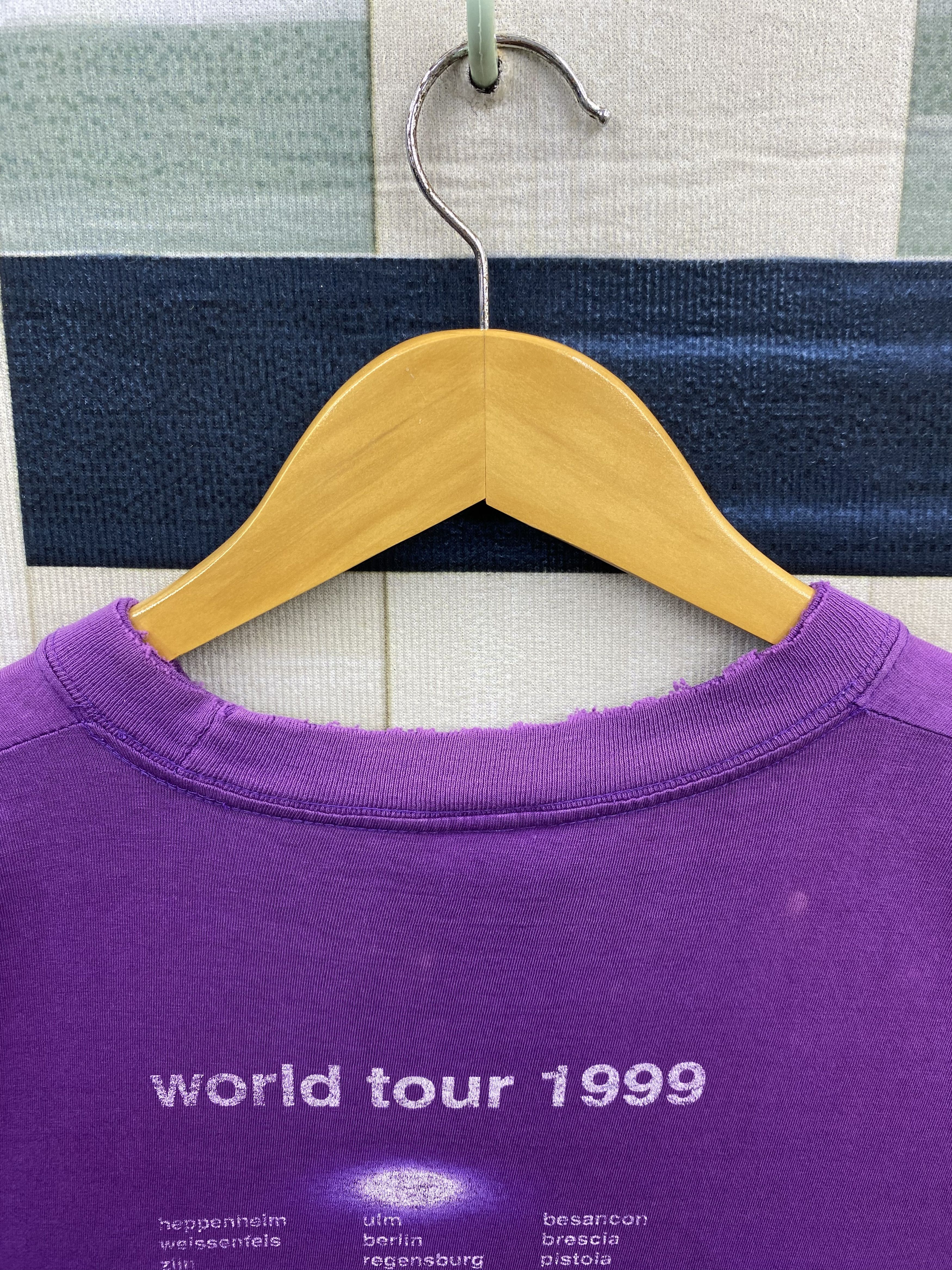 Band Tees Rare Vintage Deep Purple World Tour 1999 T-Shirt Size US XL / EU 56 / 4 - 11 Thumbnail