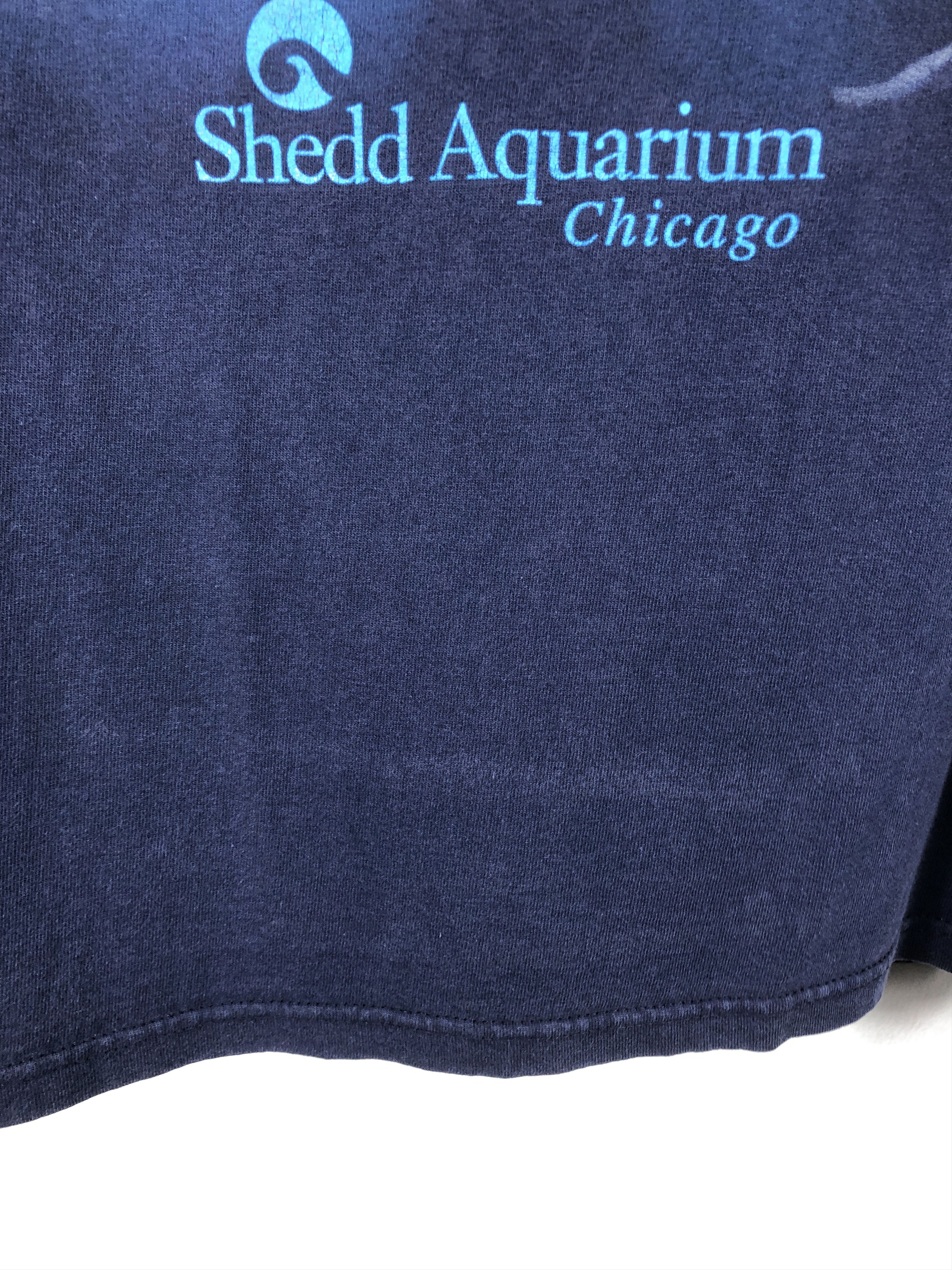 Habitat × Vintage Vintage Shedd Aquarium Chicago Dolphin T-Shirt Size US XL / EU 56 / 4 - 7 Thumbnail
