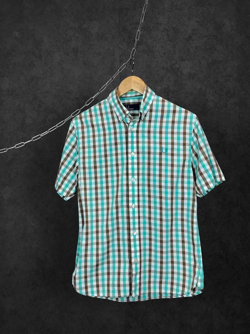Designer Fred Perry casual streetwear designer multicolor shirt Size US S / EU 44-46 / 1 - 1 Thumbnail