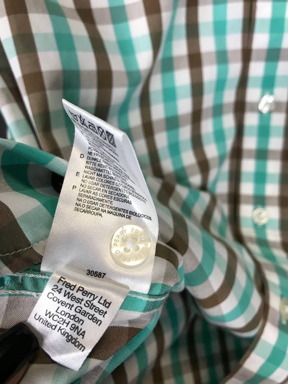 Designer Fred Perry casual streetwear designer multicolor shirt Size US S / EU 44-46 / 1 - 5 Thumbnail