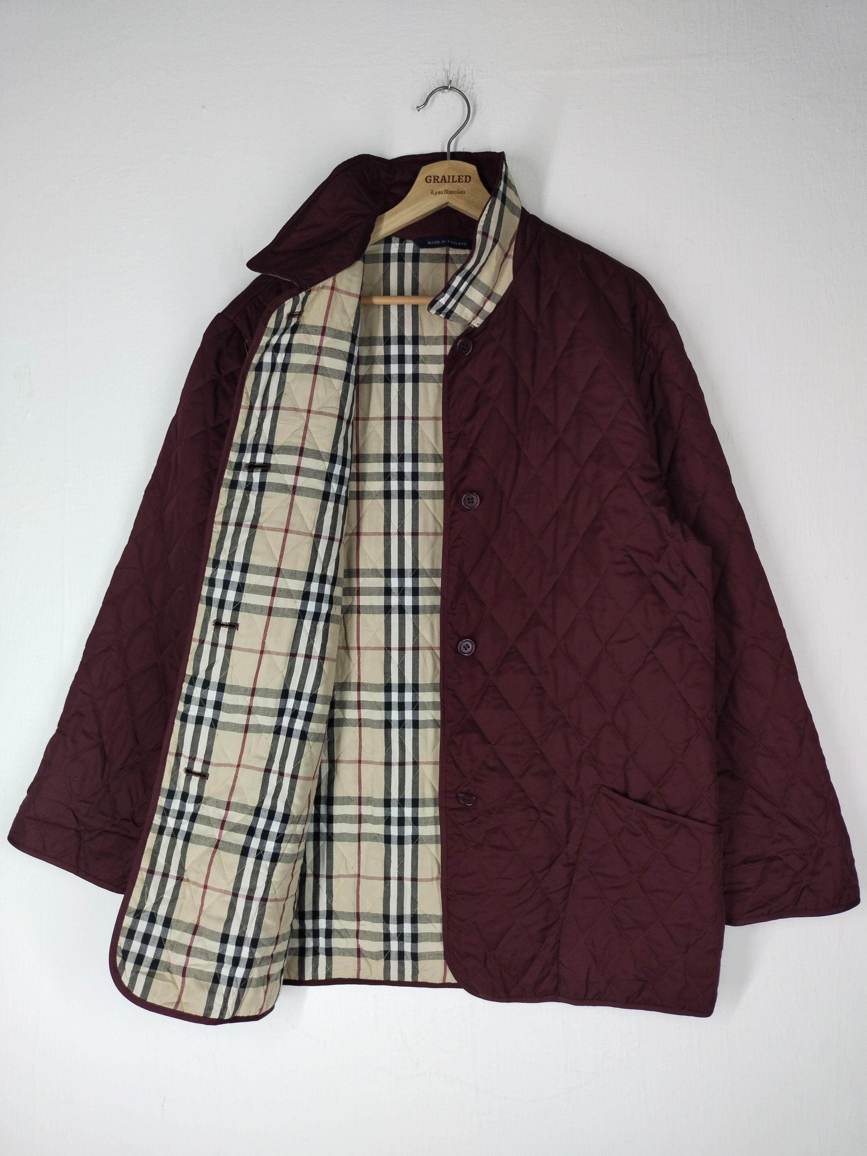 BURBERRY DIAMOND NOVA CHECK IN JACKET