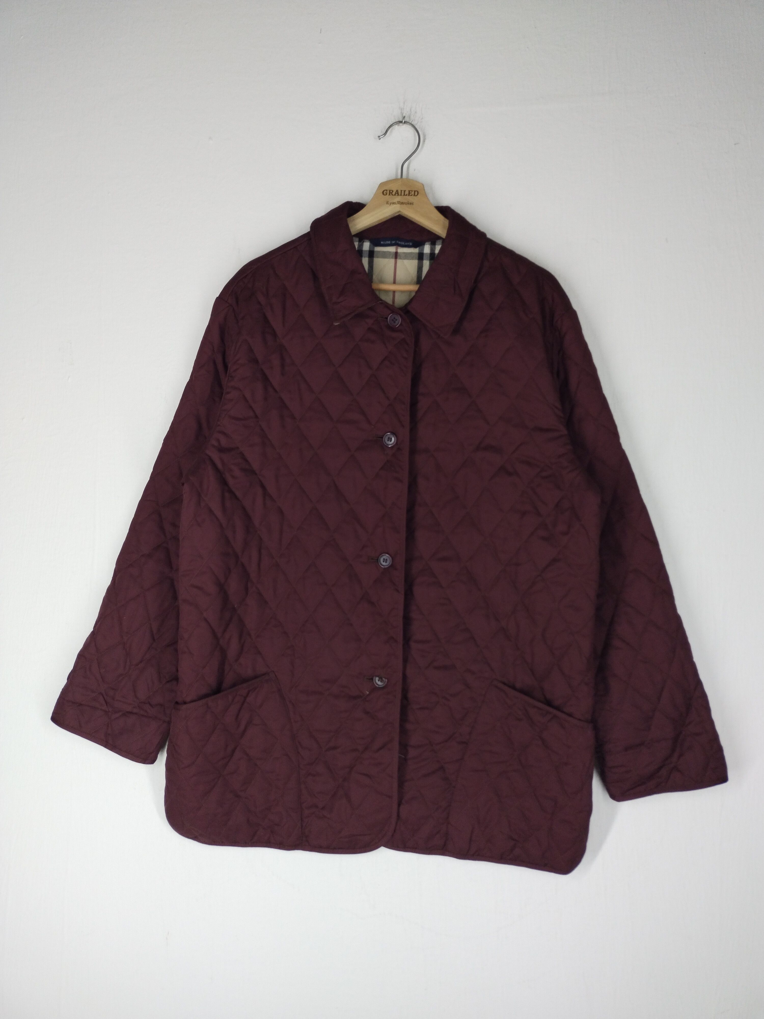 Burberry BURBERRY DIAMOND NOVA CHECK IN JACKET Size US M / EU 48-50 / 2 - 3 Thumbnail
