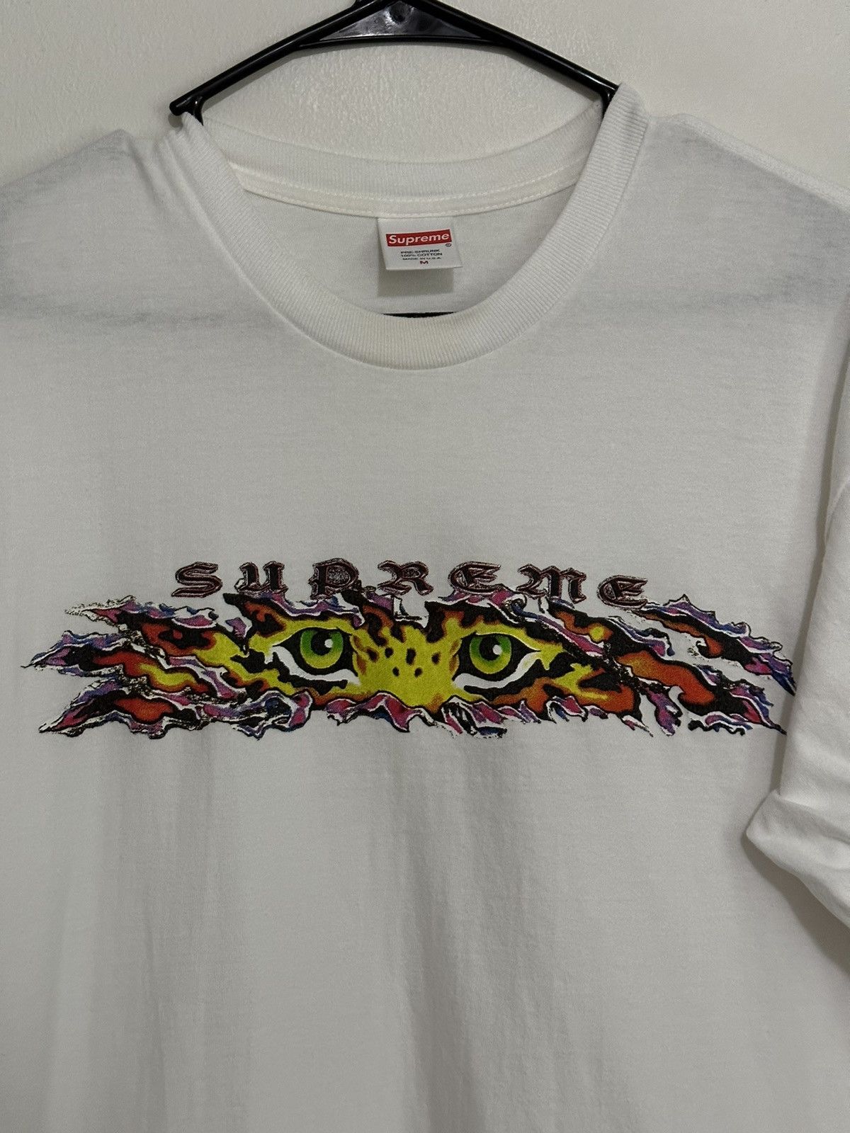 Supreme Supreme Eyes Tee Size US M / EU 48-50 / 2 - 2 Thumbnail