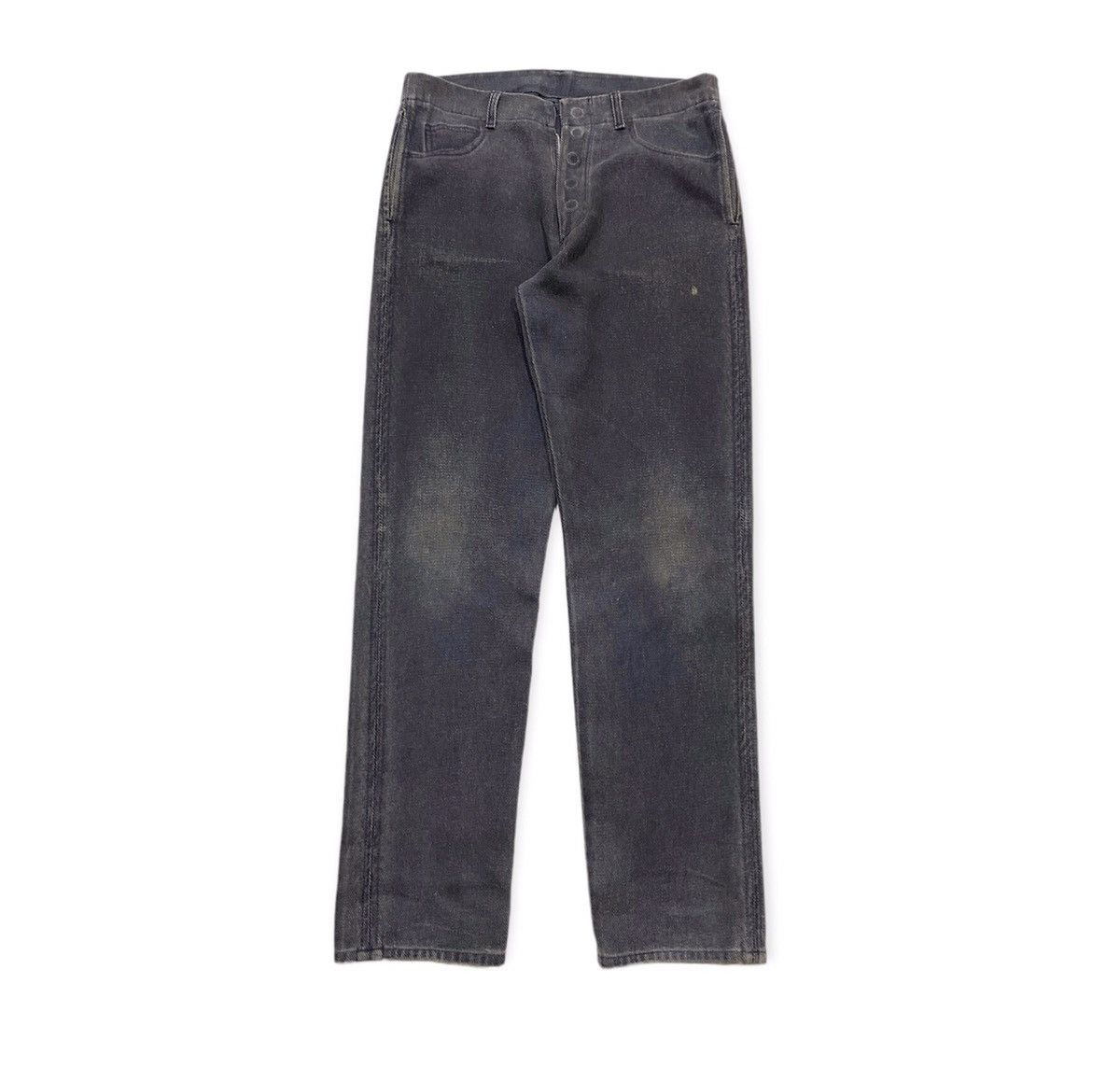 Undercover 99AW “Relief “ trompe l'oeil Pants Size US 32 / EU 48 - 2 Thumbnail