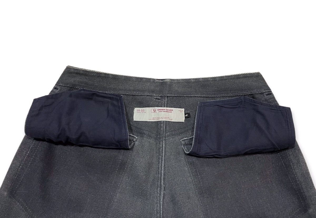 Undercover 99AW “Relief “ trompe l'oeil Pants Size US 32 / EU 48 - 6 Thumbnail