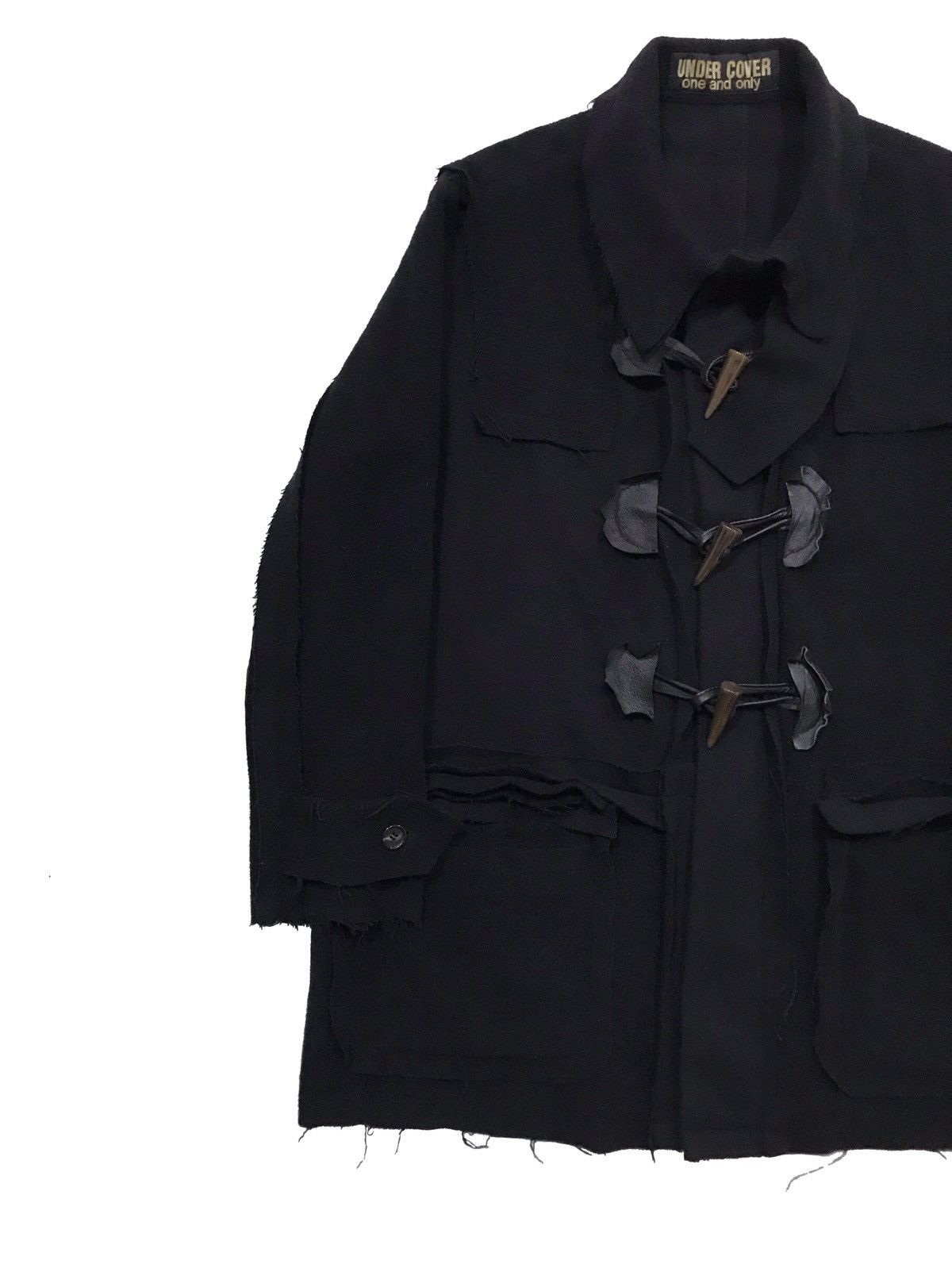 image of Undercover x Vintage Aw94 “First Collection” Duffel Coat in Black, Men's (Size Large)