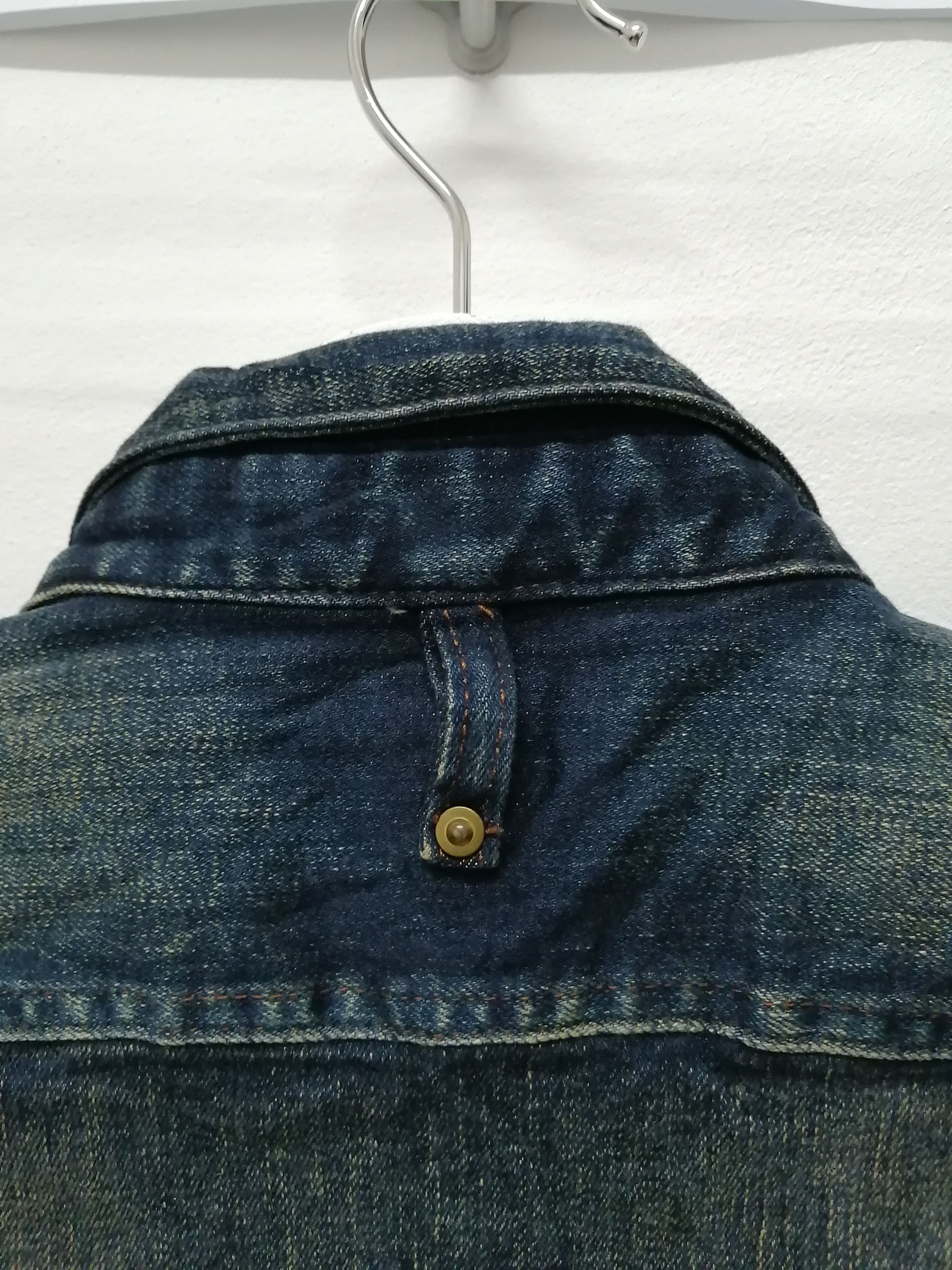 Johnbull JOHNBULL Paint Splatter Stretch Denim Jacket Size US S / EU 44-46 / 1 - 11 Thumbnail