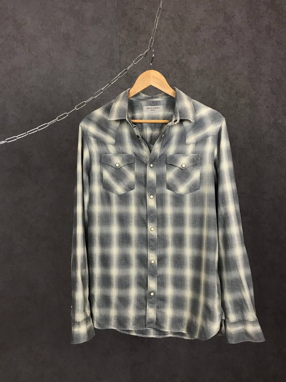 Allsaints Allsaints luxury streetwear shirt Size US M / EU 48-50 / 2 - 1 Thumbnail