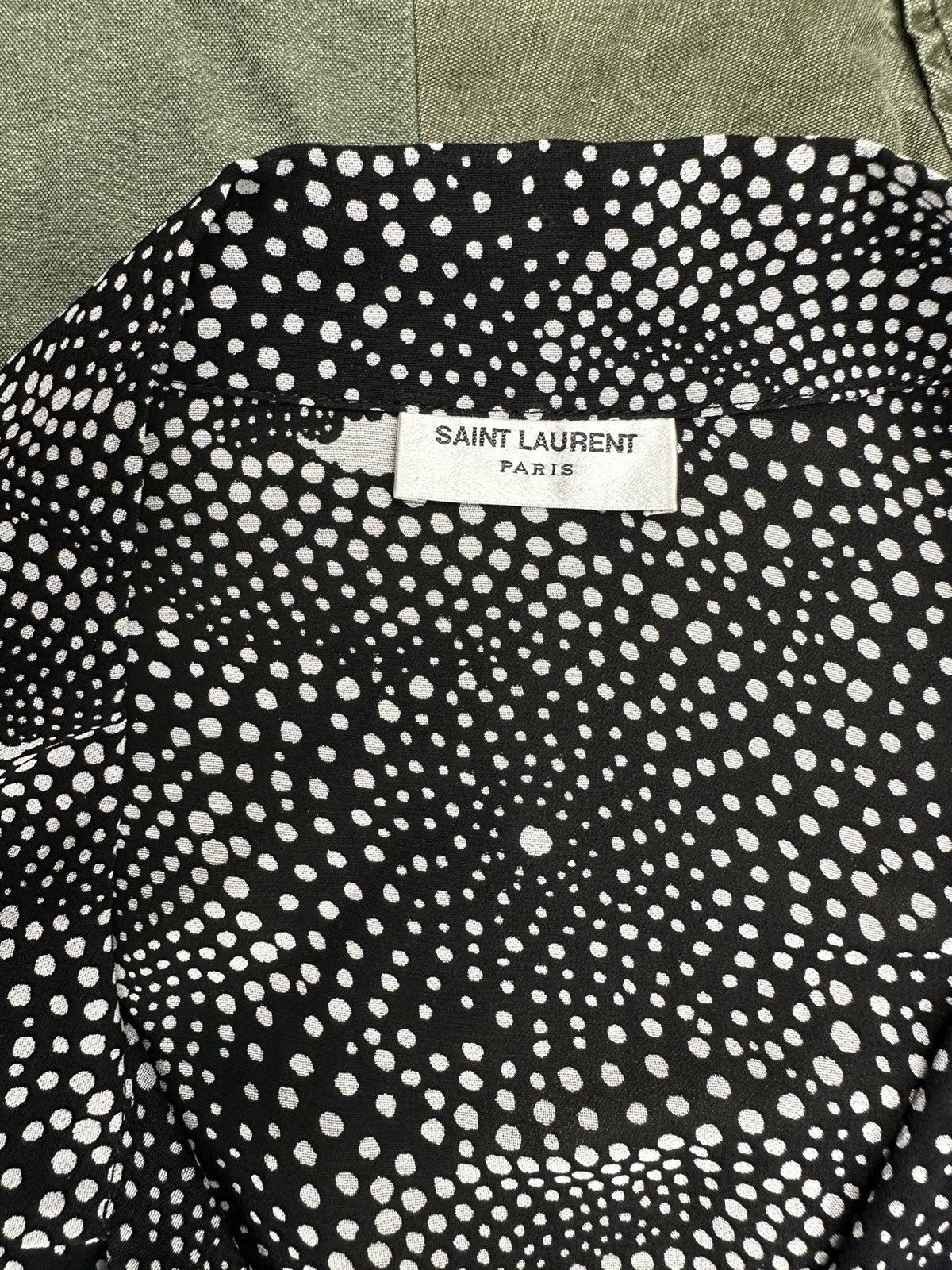 Saint Laurent Paris Spiral Pattern Shirt Size US M / EU 48-50 / 2 - 4 Thumbnail