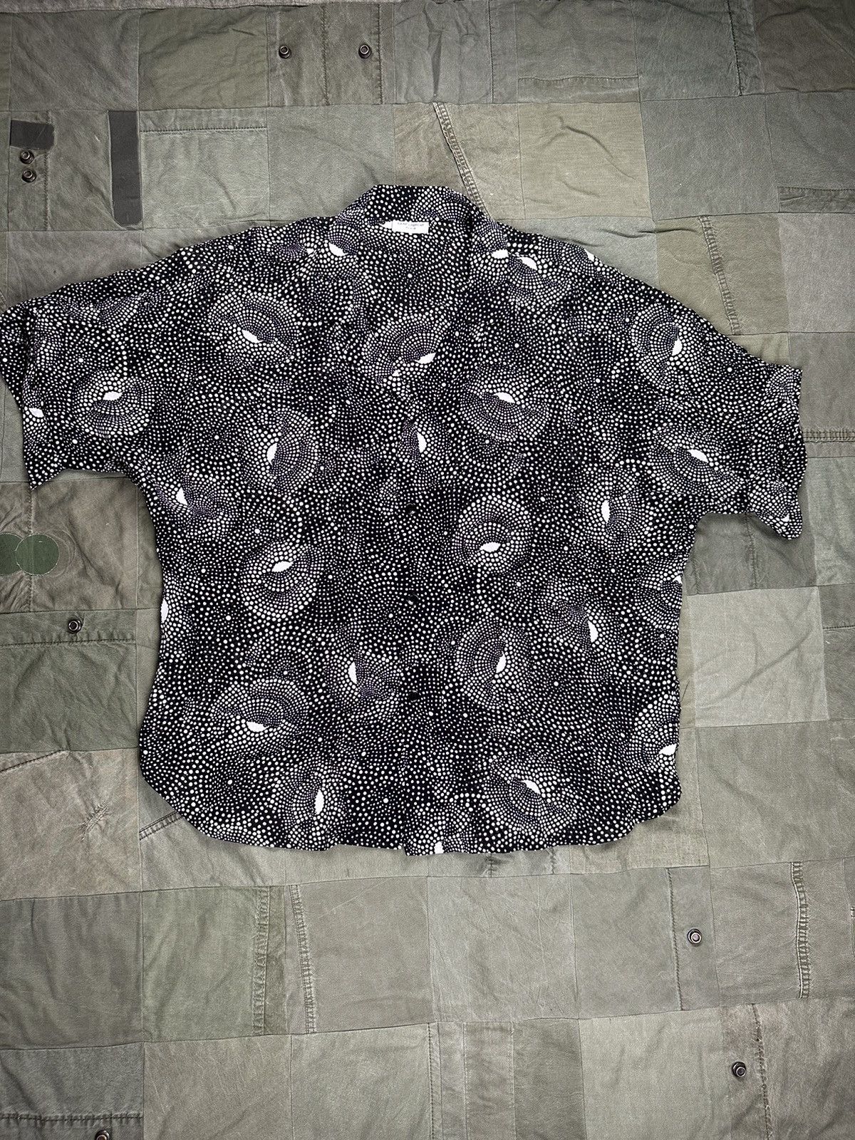 Saint Laurent Paris Spiral Pattern Shirt Size US M / EU 48-50 / 2 - 1 Thumbnail