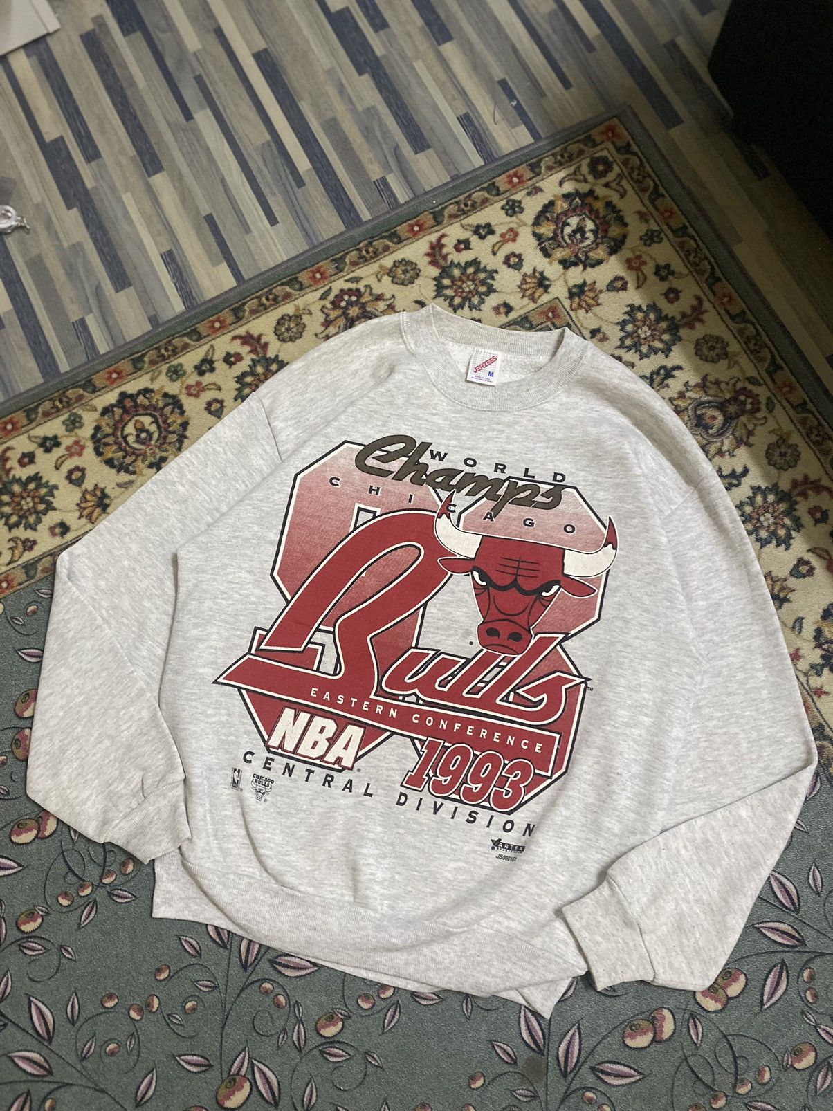 Vtg 90s Chicago Bulls Sweatshirt