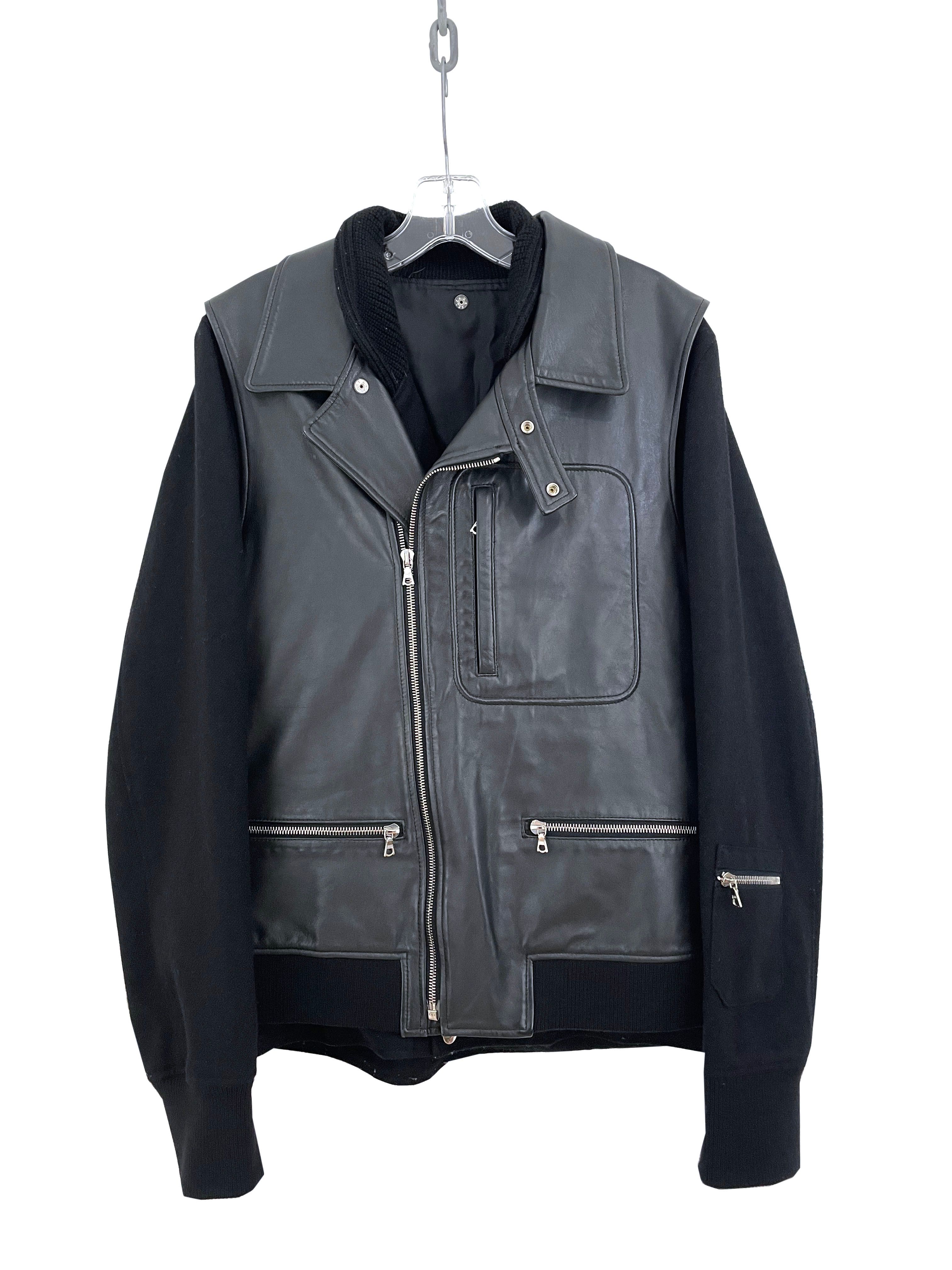 Undercover AW07 Hybrid Leather Jacket | Grailed