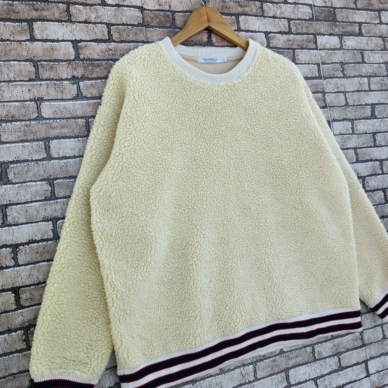 Japanese Brand × Vintage NEOSARTIC Sherpa Crewneck Sweatshirt Size US L / EU 52-54 / 3 - 2 Thumbnail