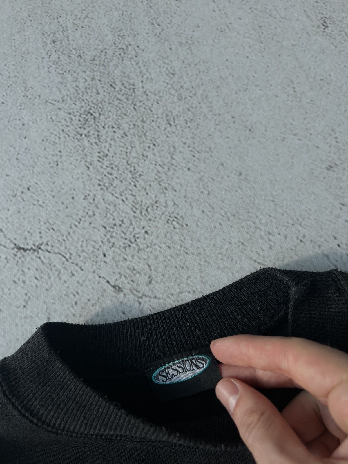 Sessions × Vintage Sessions Vintage Rare Star Logo 90’ Skateboarding Sweatshirt Size US L / EU 52-54 / 3 - 8 Thumbnail