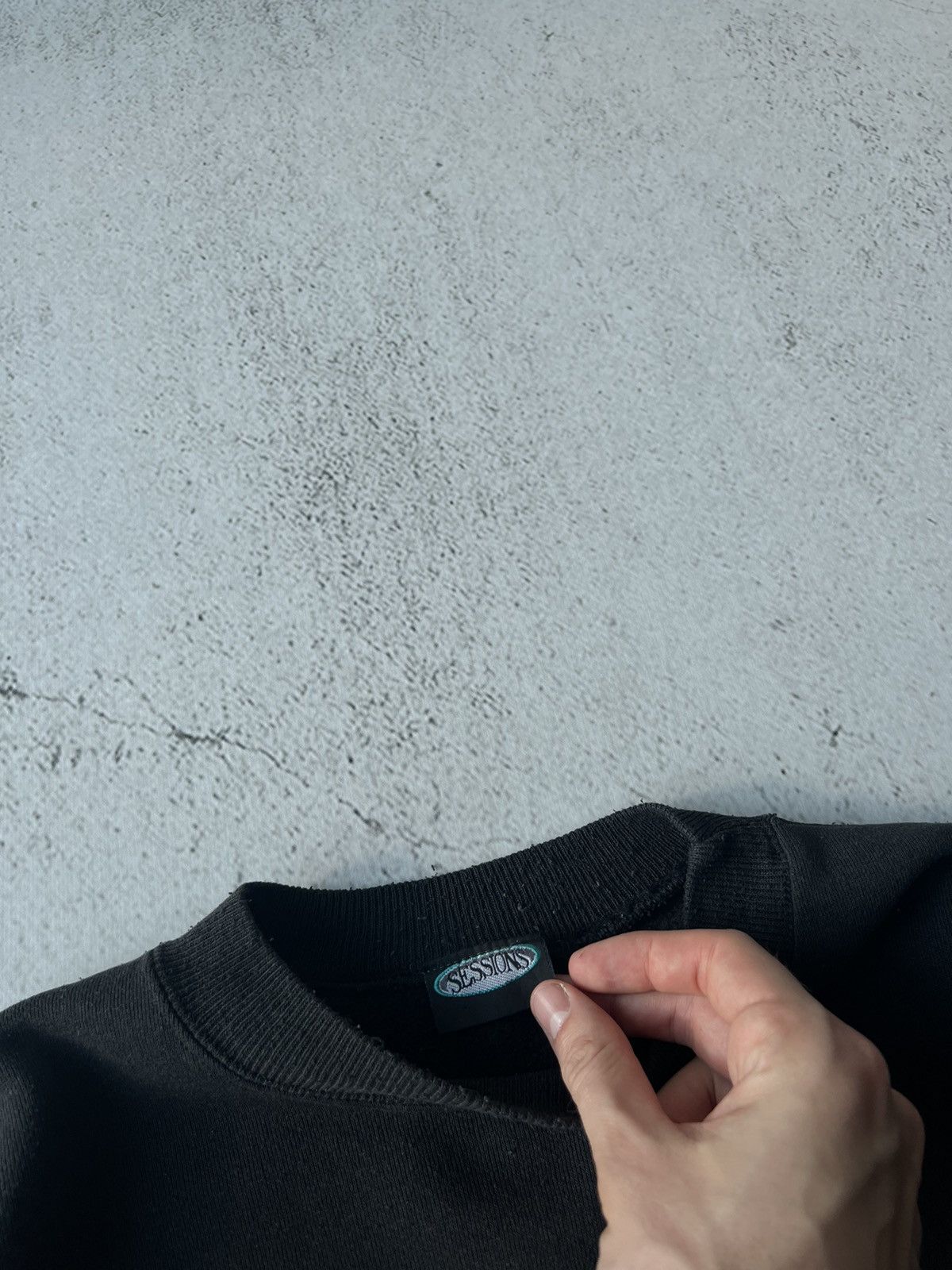 Sessions × Vintage Sessions Vintage Rare Star Logo 90’ Skateboarding Sweatshirt Size US L / EU 52-54 / 3 - 7 Thumbnail