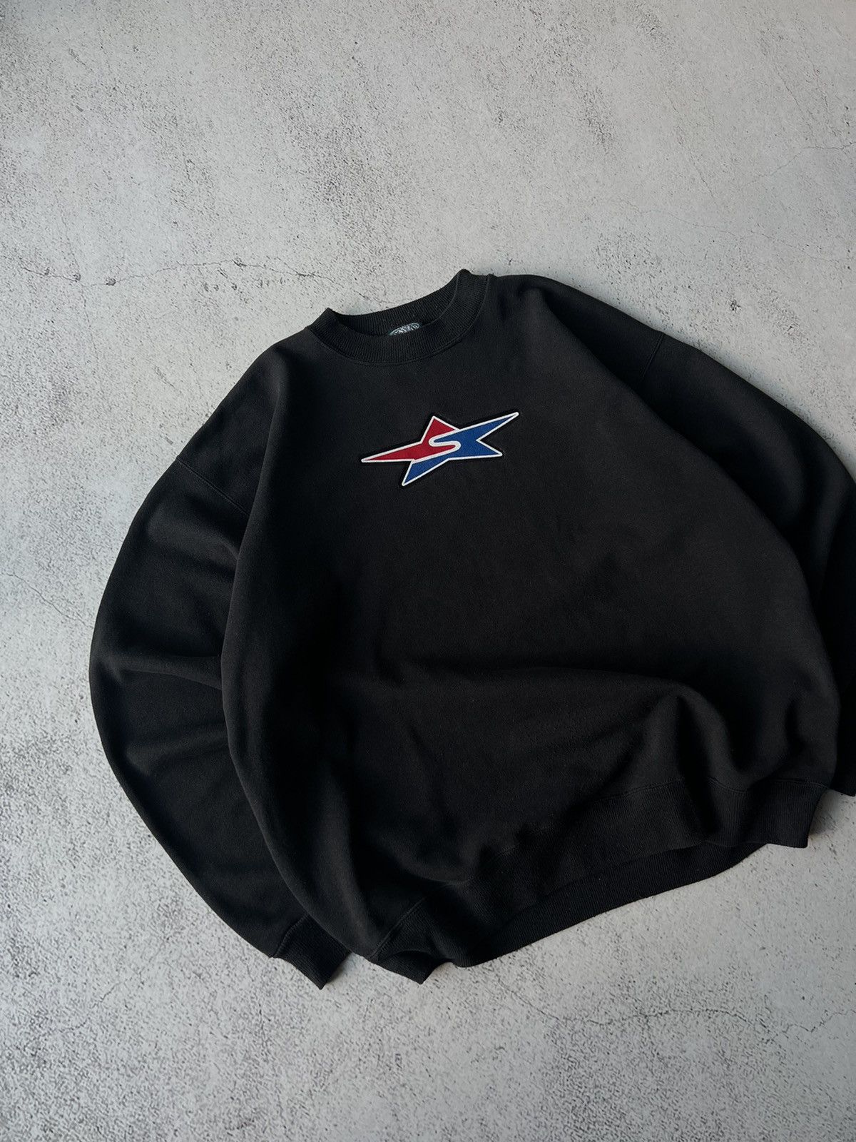 Sessions × Vintage Sessions Vintage Rare Star Logo 90’ Skateboarding Sweatshirt Size US L / EU 52-54 / 3 - 3 Thumbnail