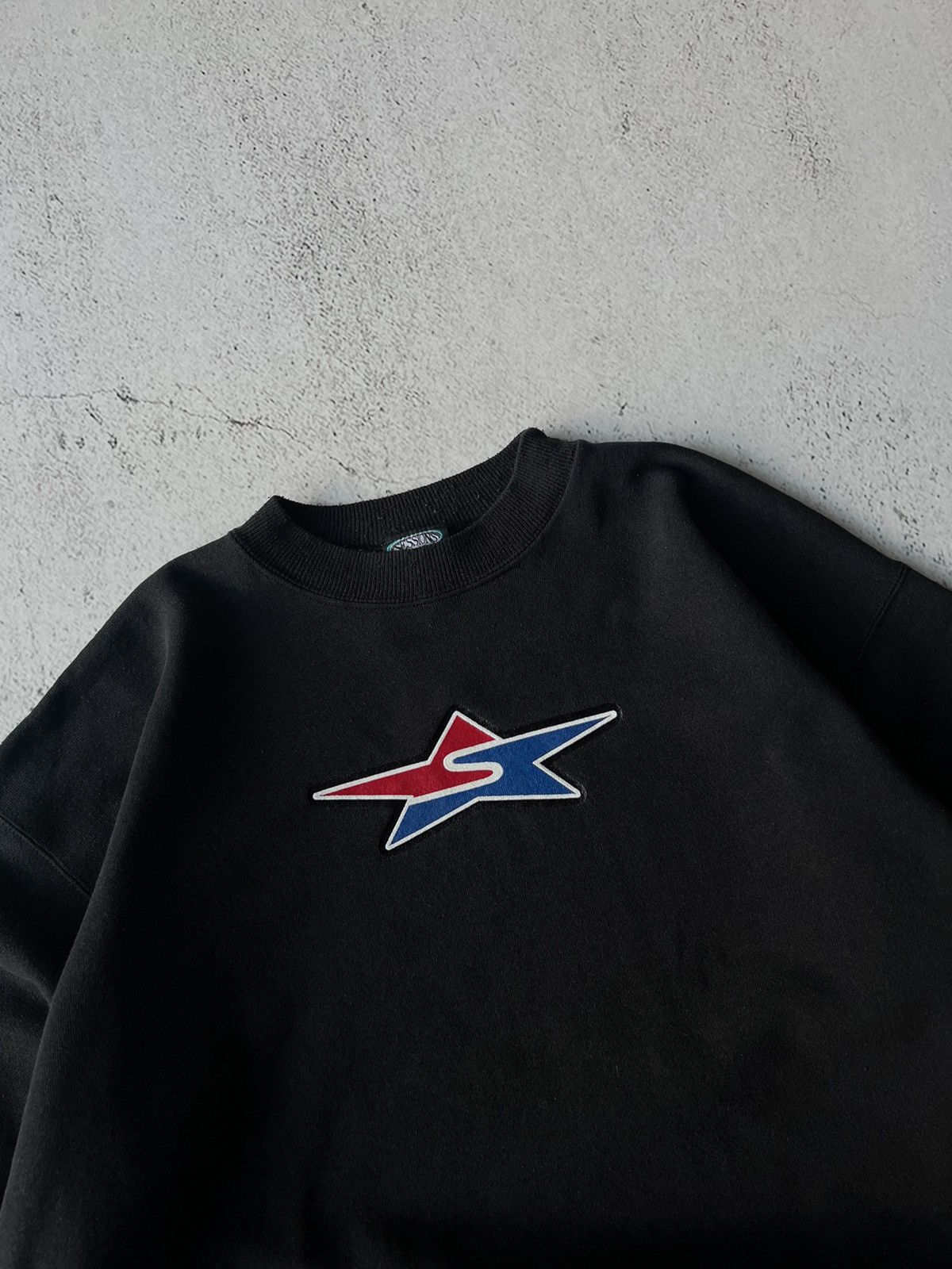 Sessions × Vintage Sessions Vintage Rare Star Logo 90’ Skateboarding Sweatshirt Size US L / EU 52-54 / 3 - 5 Thumbnail