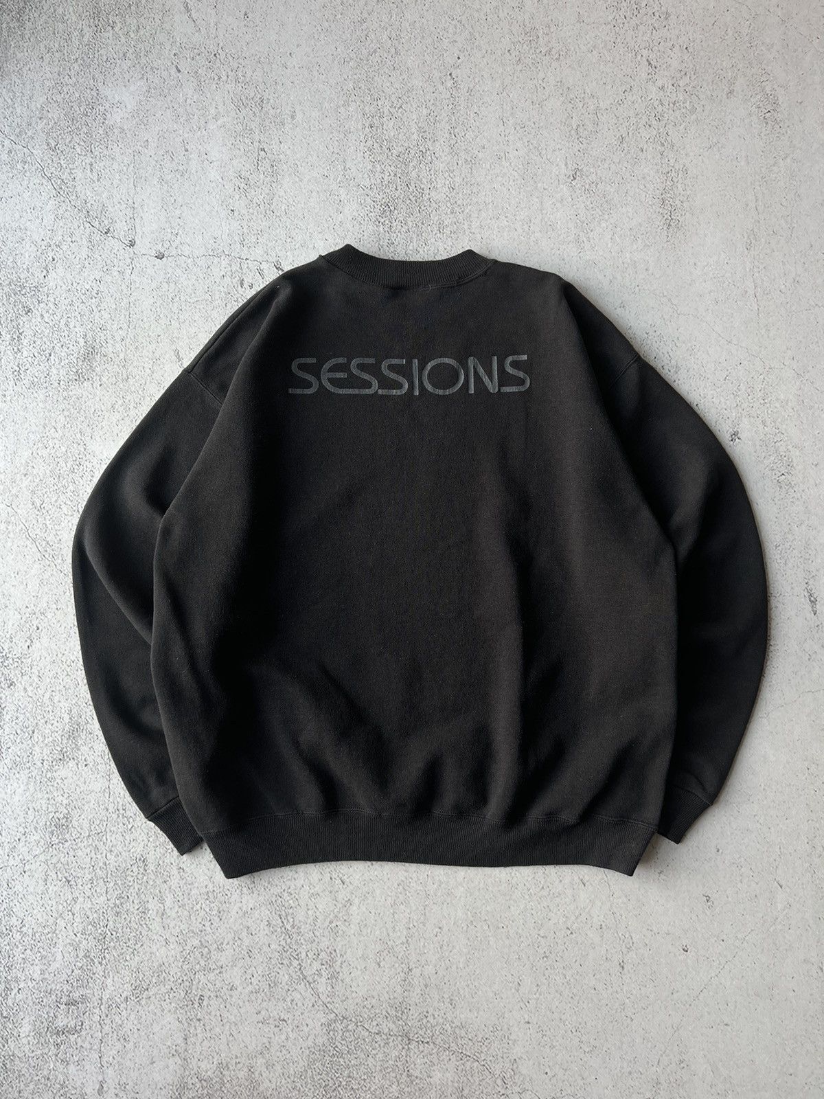 Sessions × Vintage Sessions Vintage Rare Star Logo 90’ Skateboarding Sweatshirt Size US L / EU 52-54 / 3 - 10 Thumbnail