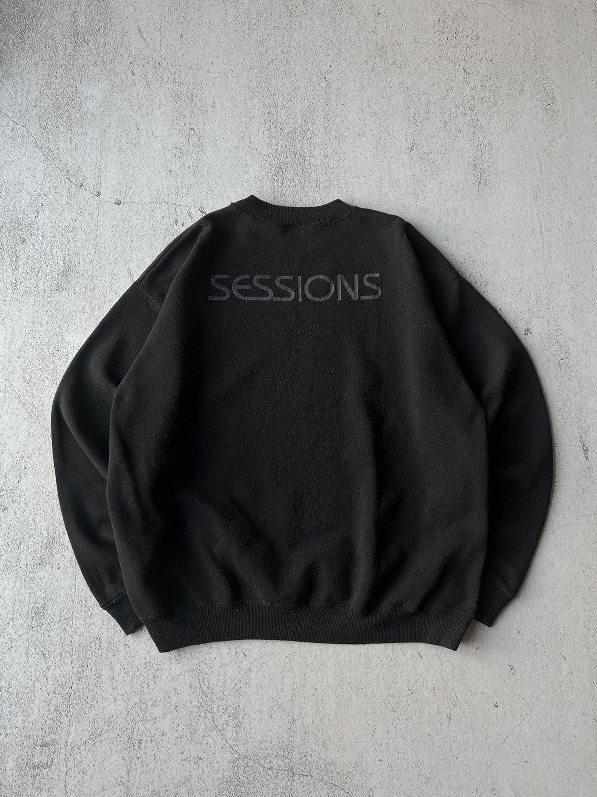 Sessions × Vintage Sessions Vintage Rare Star Logo 90’ Skateboarding Sweatshirt Size US L / EU 52-54 / 3 - 11 Thumbnail
