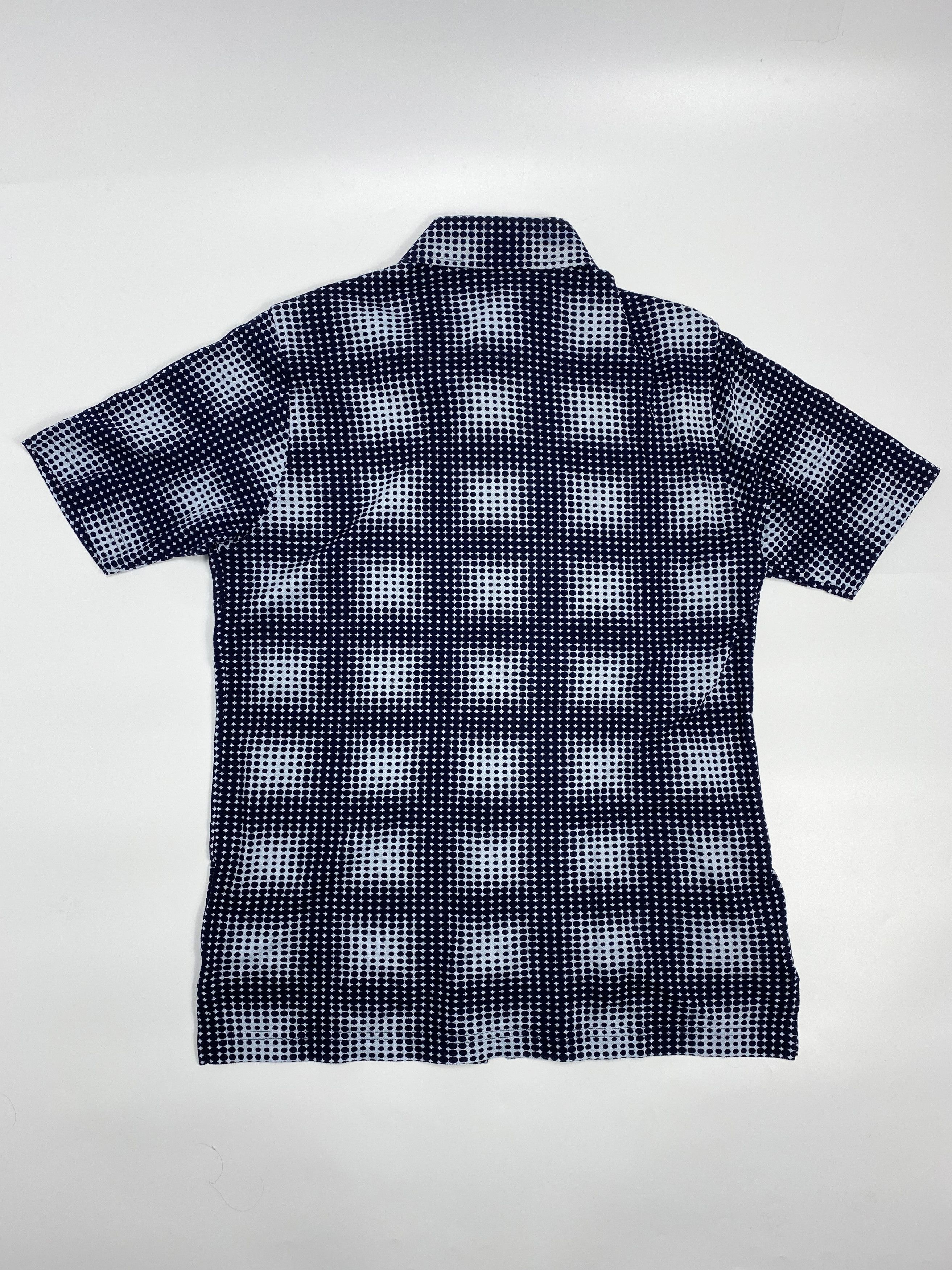 Vintage RENE LEZARD VINTAGE ABSTRACT PRINTED BUTON UP SLIM SHIRT Size US L / EU 52-54 / 3 - 5 Thumbnail