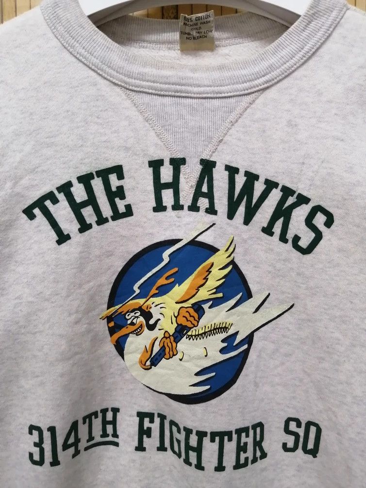 Buzz Rickson's THE HAWKS Crewneck Size S / US 4 / IT 40 - 2 Thumbnail