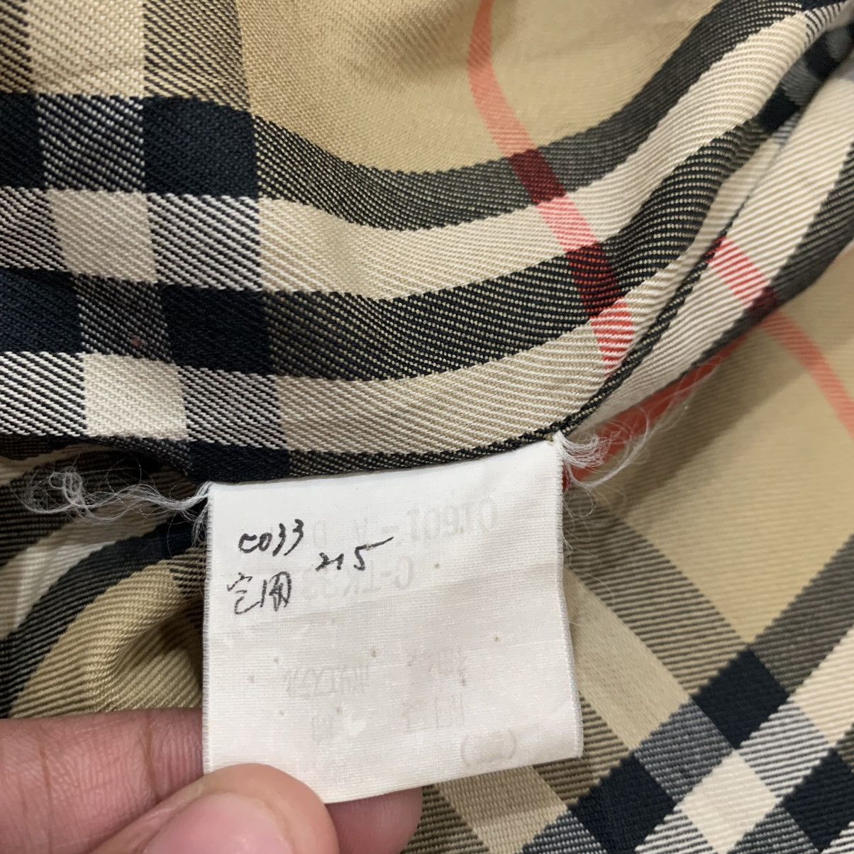 Burberry Vintage Burberrys Nova Check Overcoat Jacket Size US M / EU 48-50 / 2 - 14 Thumbnail