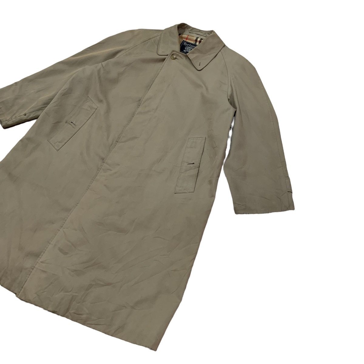 Burberry Vintage Burberrys Nova Check Overcoat Jacket Size US M / EU 48-50 / 2 - 6 Thumbnail