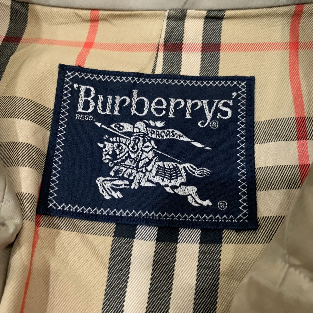 Burberry Vintage Burberrys Nova Check Overcoat Jacket Size US M / EU 48-50 / 2 - 12 Thumbnail