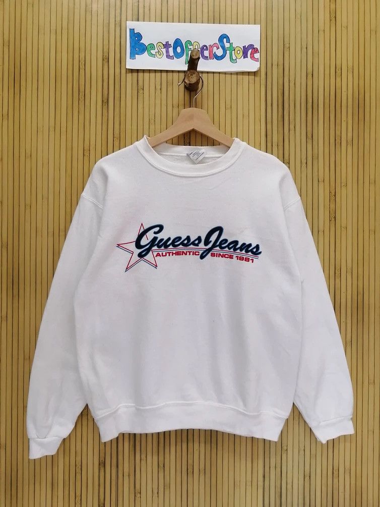Guess Vintage GUESS JEANS Crewneck Size US M / EU 48-50 / 2 - 6 Thumbnail
