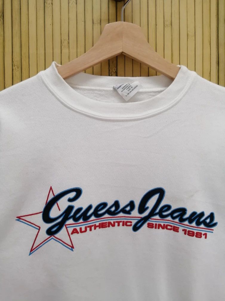 Guess Vintage GUESS JEANS Crewneck Size US M / EU 48-50 / 2 - 2 Thumbnail