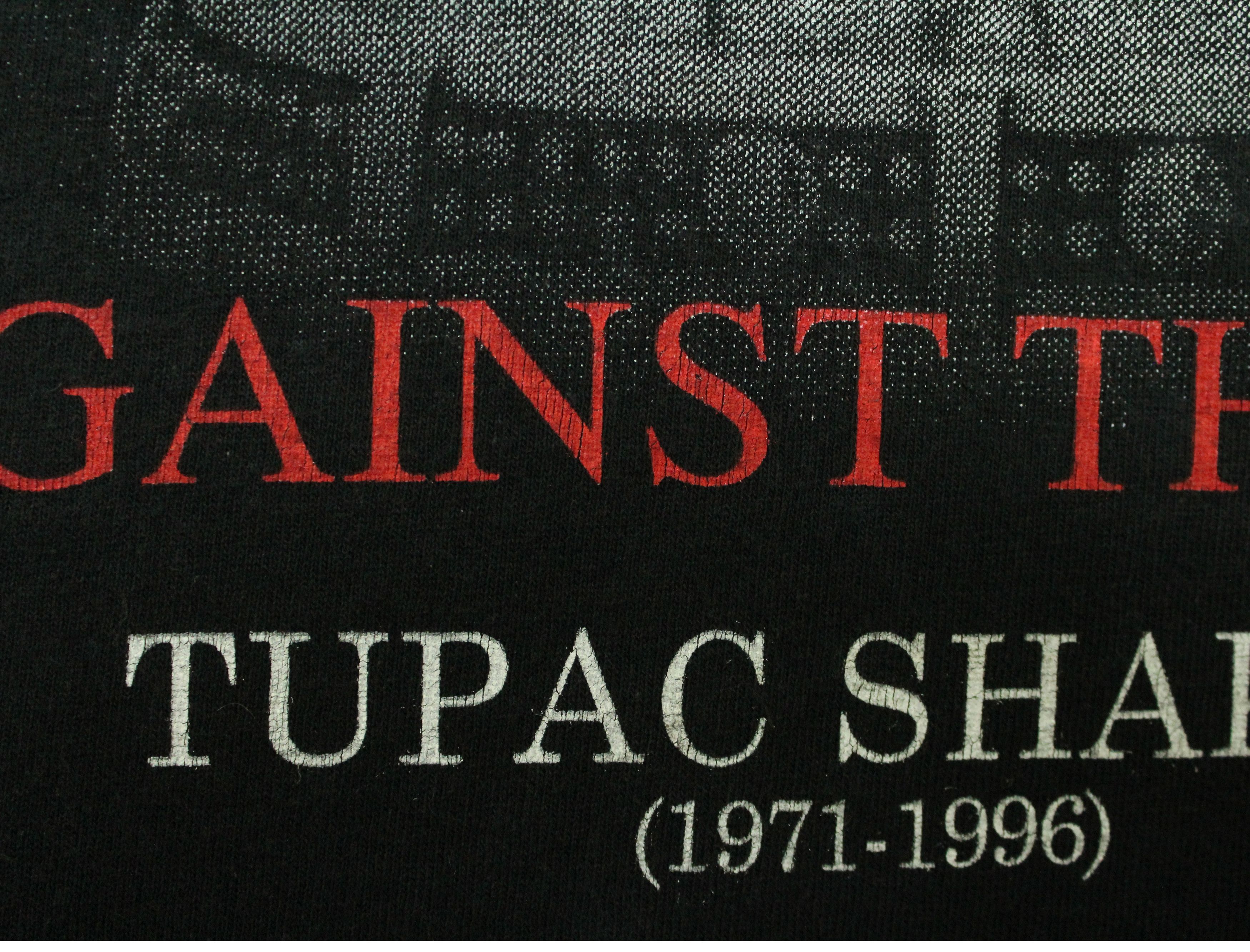 Band Tees × Rap Tees × Vintage TUPAC SHAKUR T Shirt Memorial Me Against The World 2012 Size US L / EU 52-54 / 3 - 9 Thumbnail