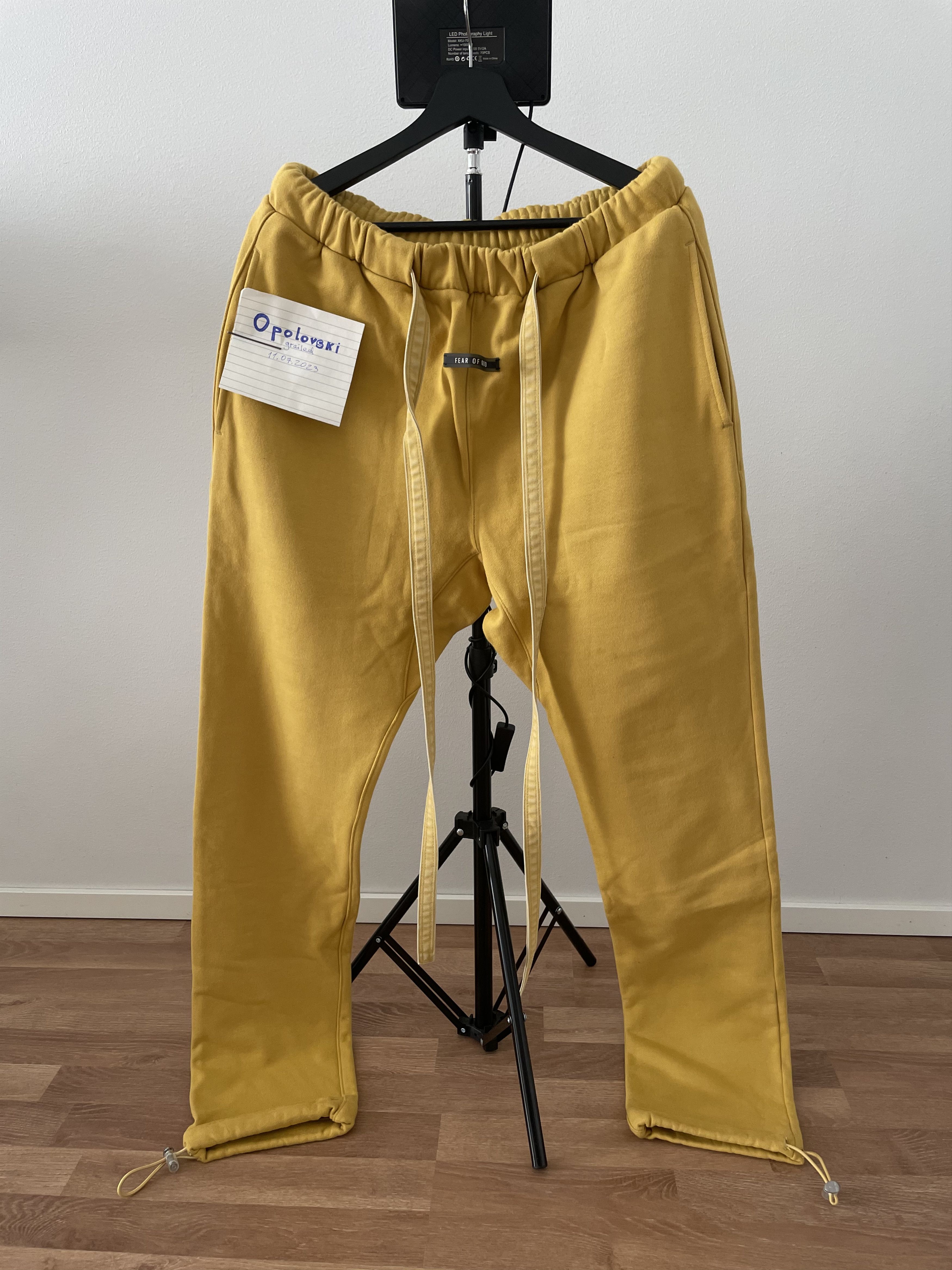 Fear of god Yellow Core Lounge Pants
