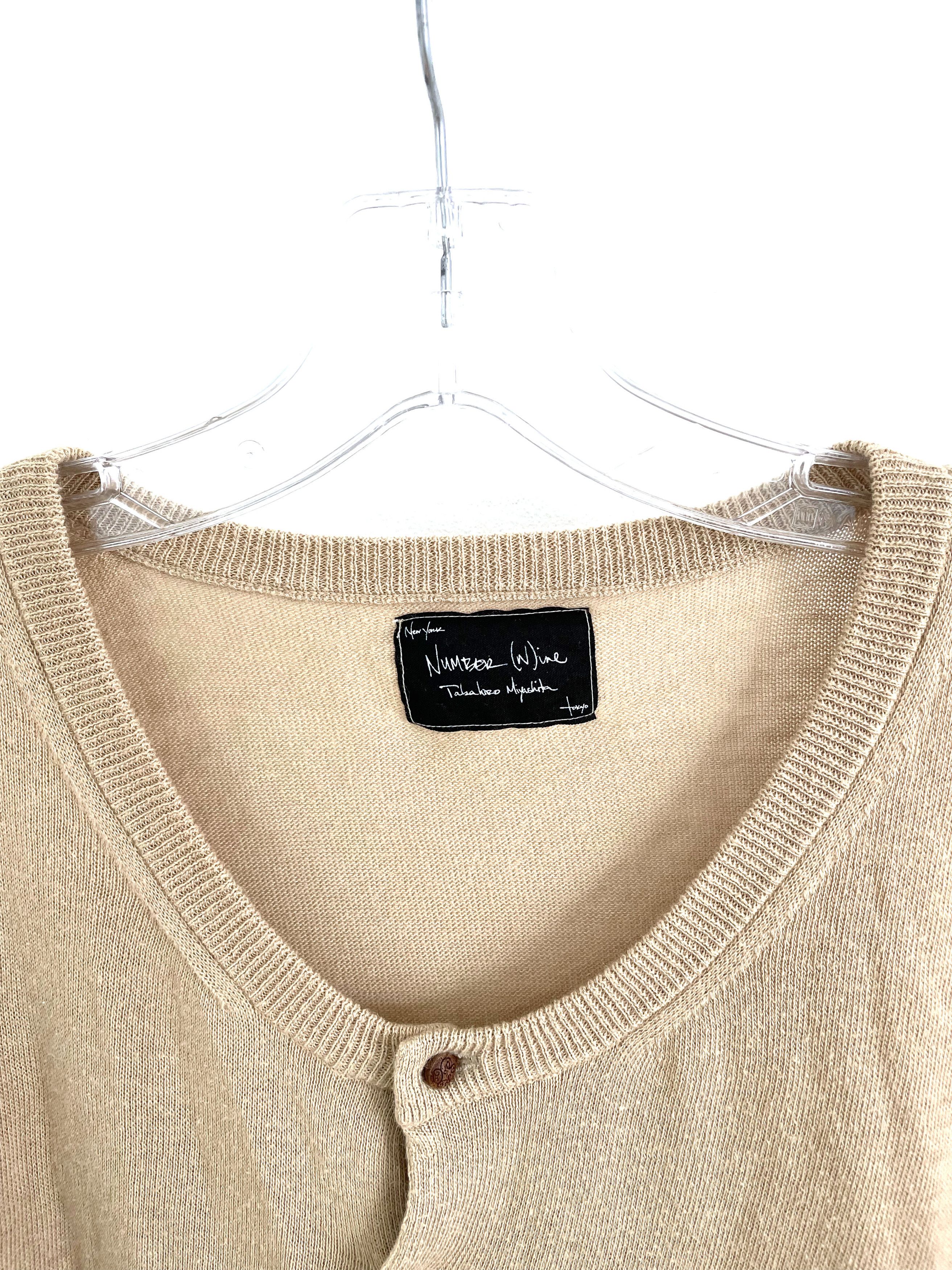 Number (N)ine AW03 Alpaca Cardigan Size US XL / EU 56 / 4 - 3 Thumbnail