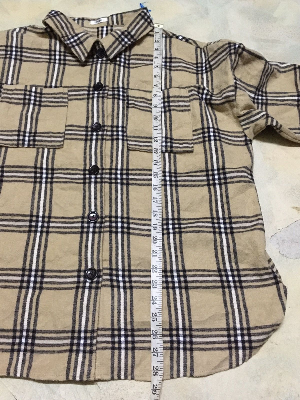 Flannel Lutique Nova Check Flannel Inspired by Burberry Size US L / EU 52-54 / 3 - 7 Thumbnail