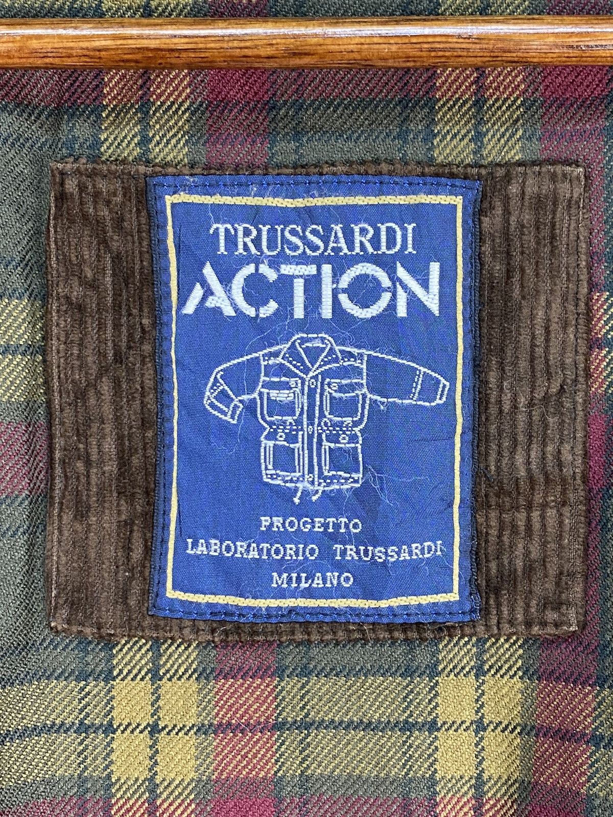 Trussardi Vintage Trussardi Action Jacket Size US XL / EU 56 / 4 - 7 Thumbnail