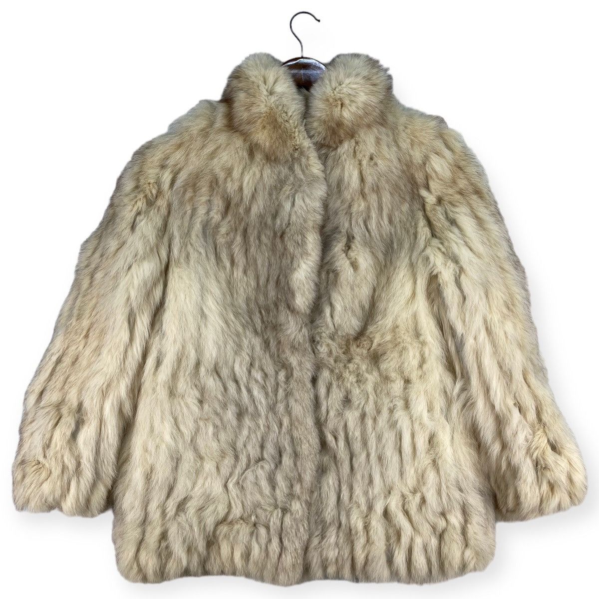 Vintage ❗️RARE❗️Fur Jacket Nice Design Size S / US 4 / IT 40 - 1 Thumbnail