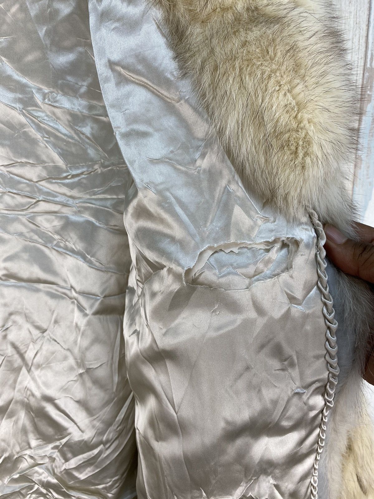 Vintage ❗️RARE❗️Fur Jacket Nice Design Size S / US 4 / IT 40 - 7 Thumbnail