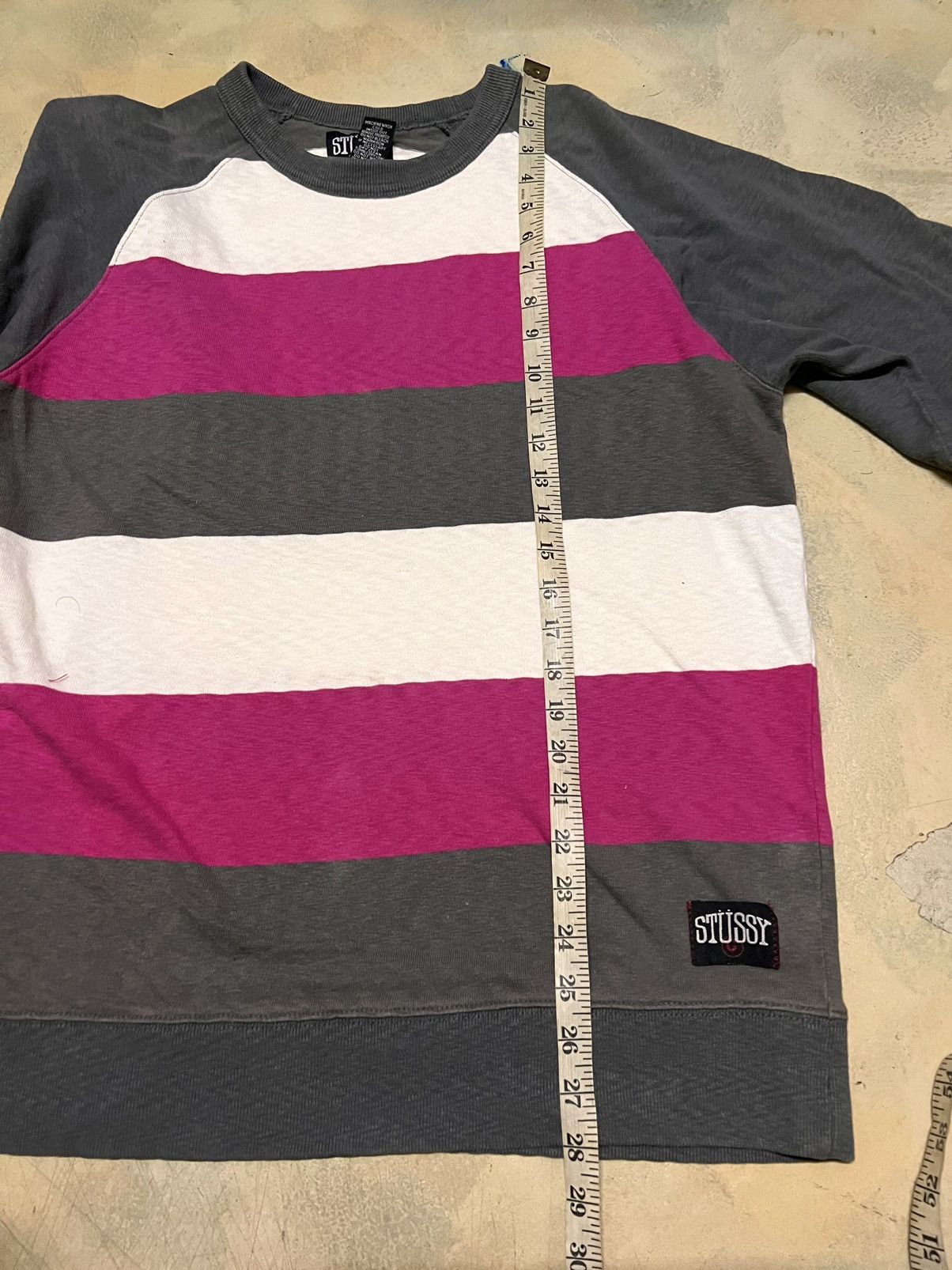 Stussy Stussy Stripes Sweatshirt Size US XL / EU 56 / 4 - 10 Thumbnail