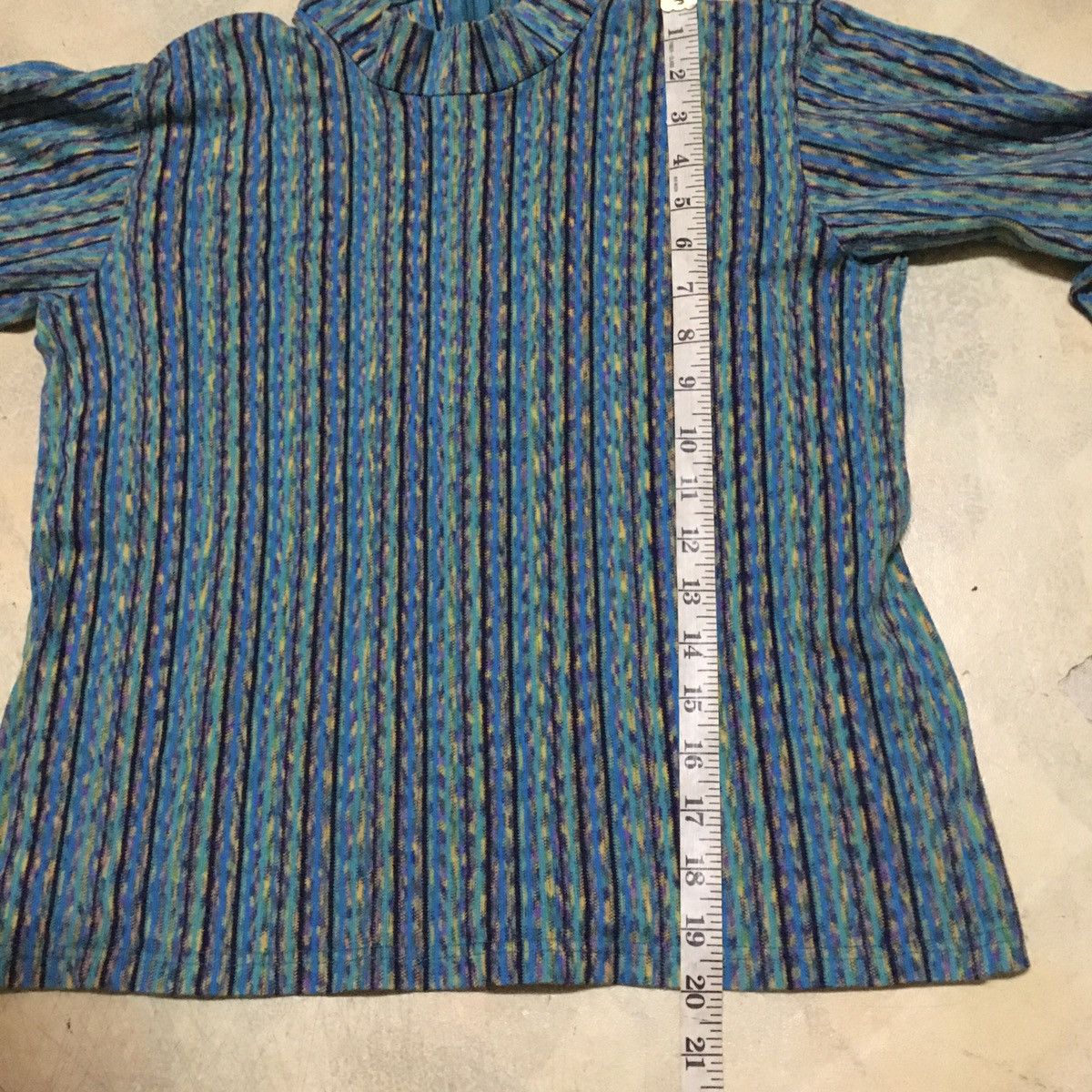 Japanese Brand Givy Art Style Long sleeve t shirt knitwear Size US S / EU 44-46 / 1 - 3 Thumbnail