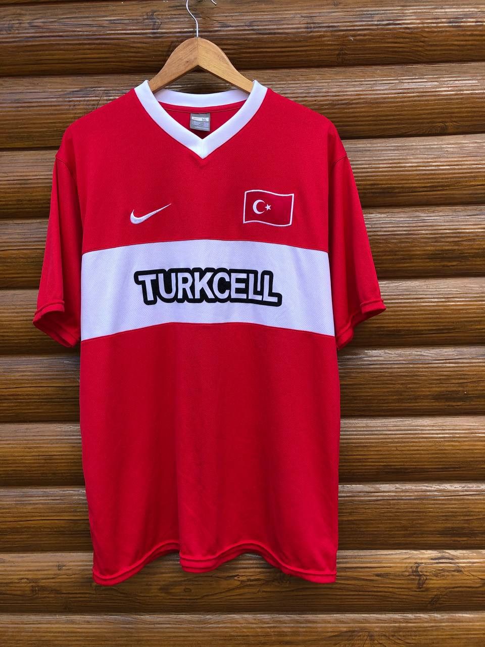 Nike Vintage Nike Turkey National Team Home Soccer Jersey Size US XL / EU 56 / 4 - 1 Thumbnail